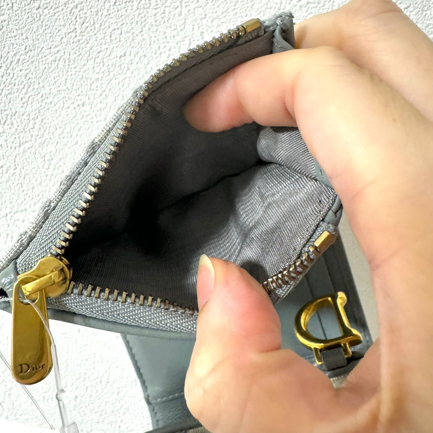 DIOR Saddle Lotus 短銀包