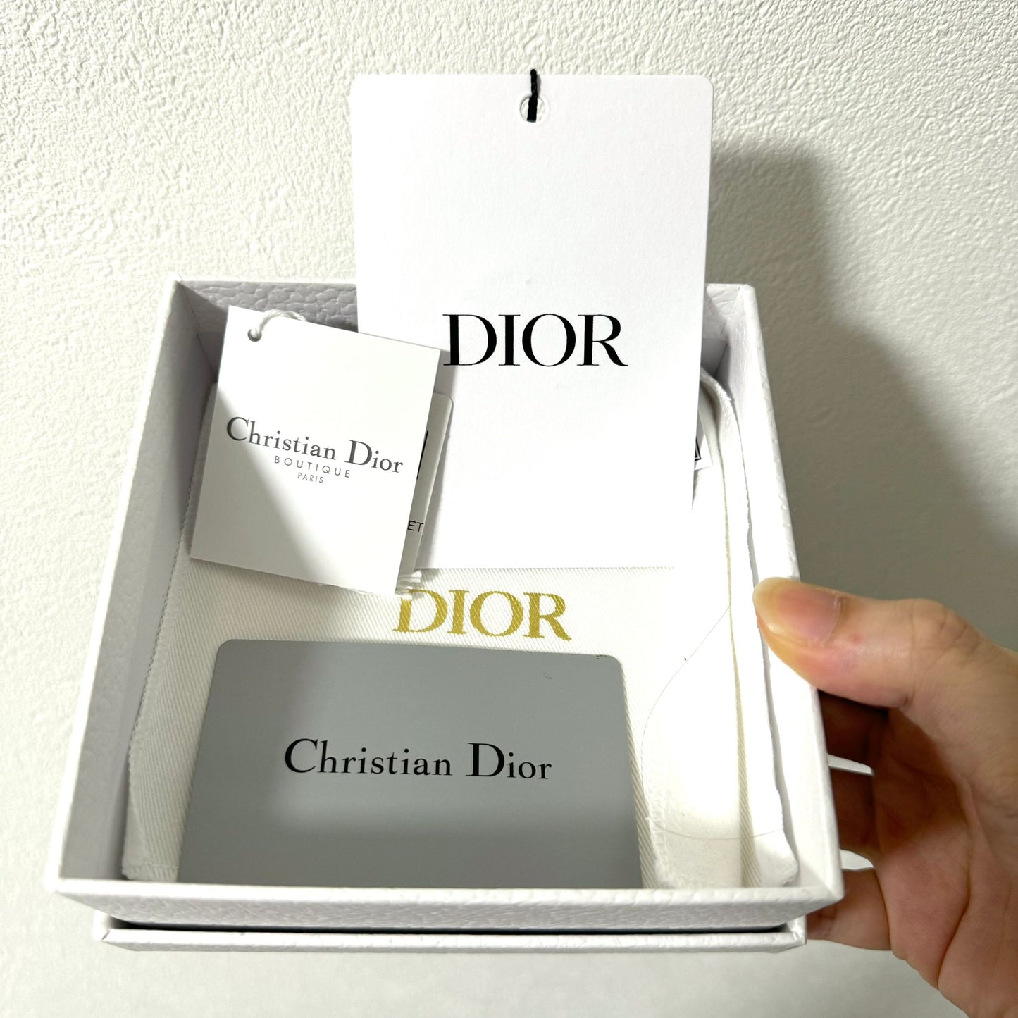 DIOR Saddle Lotus 短銀包