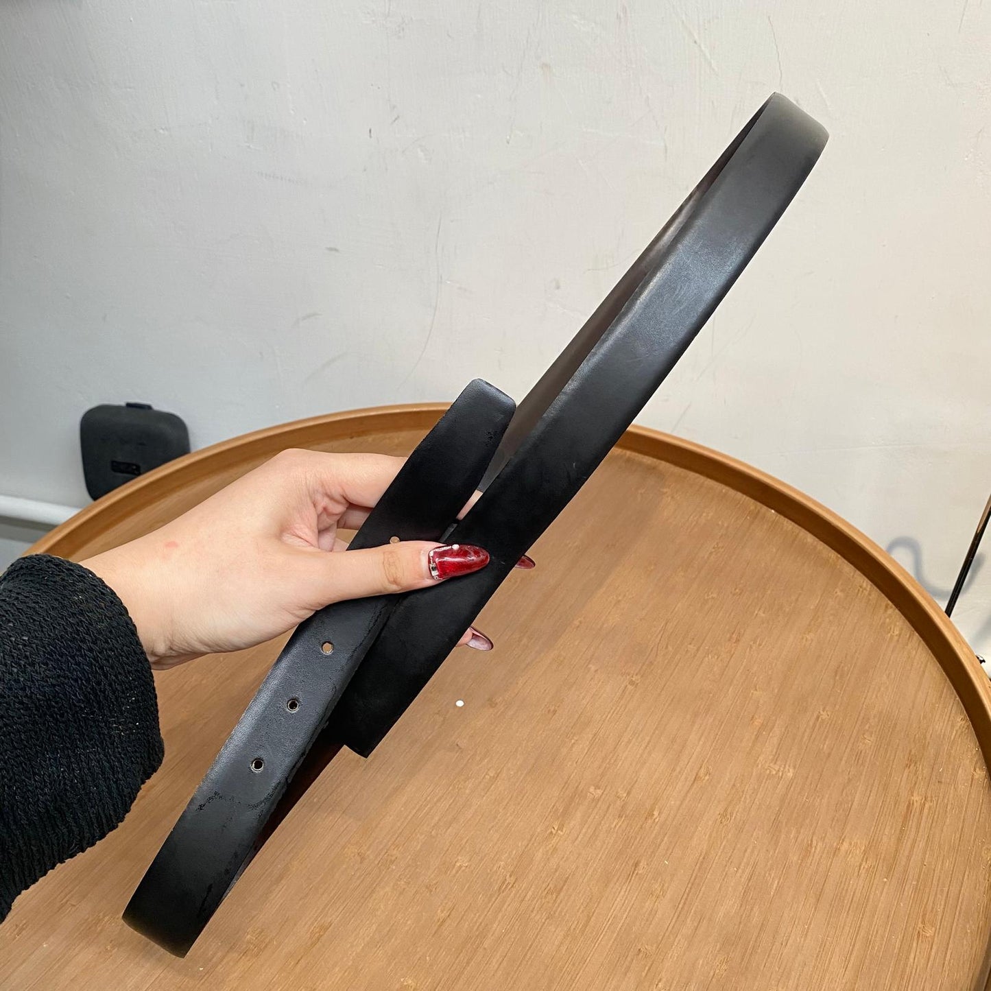 DIOR皮帶set 連盒