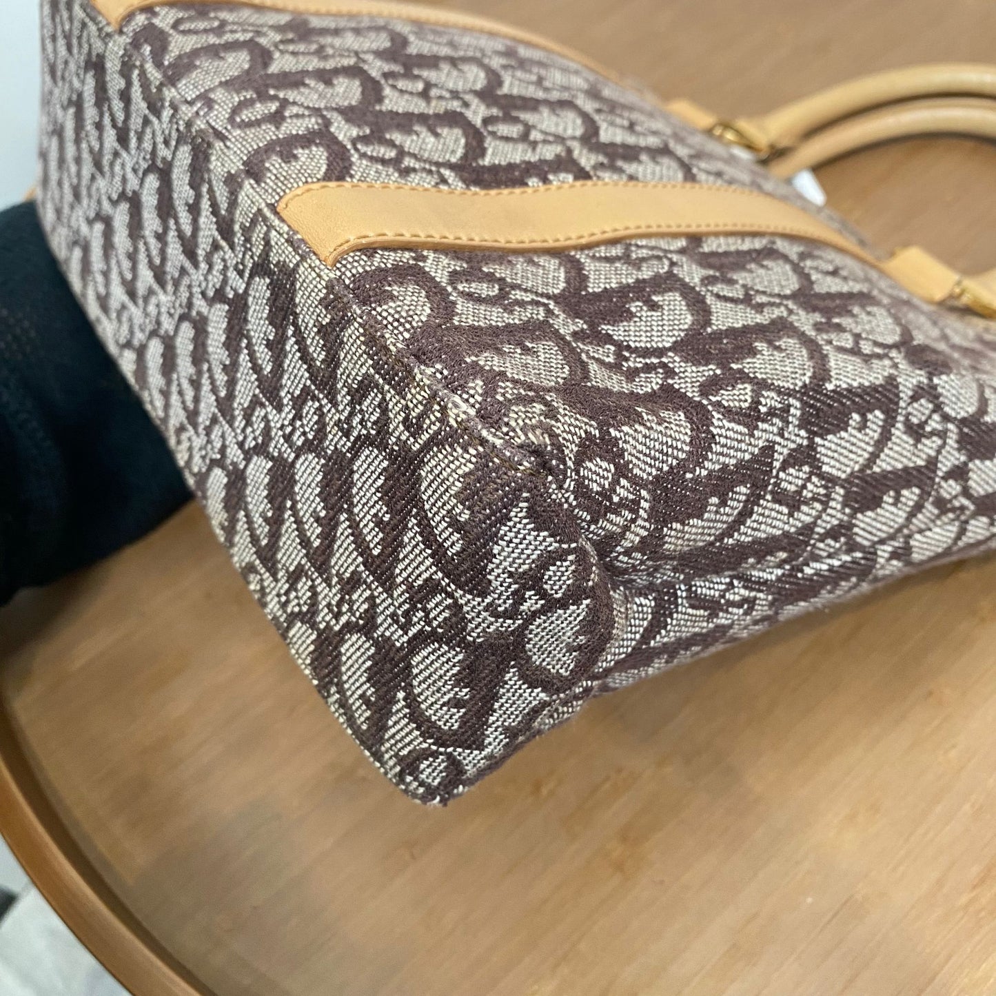 DIOR 老花手挽袋