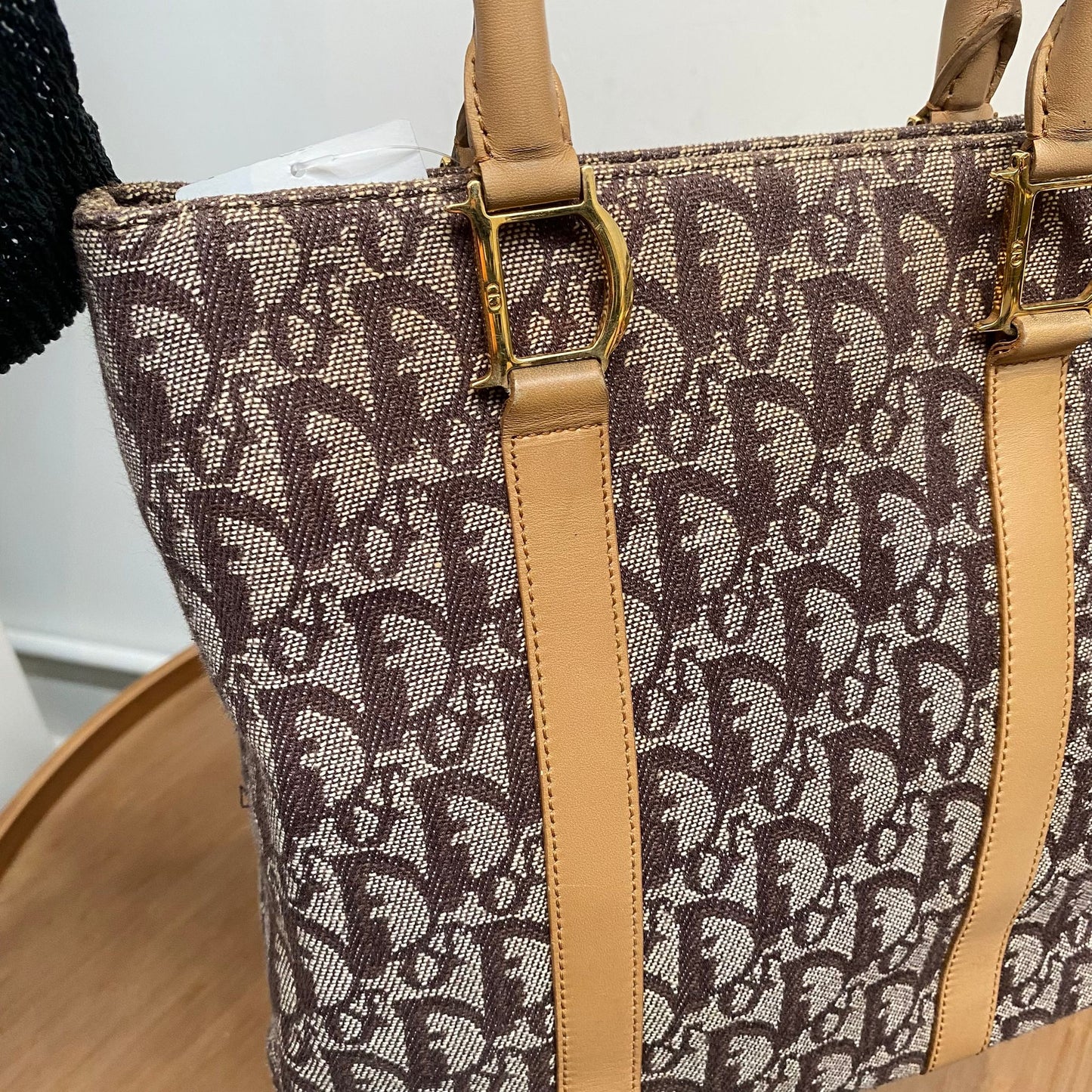 DIOR 老花手挽袋