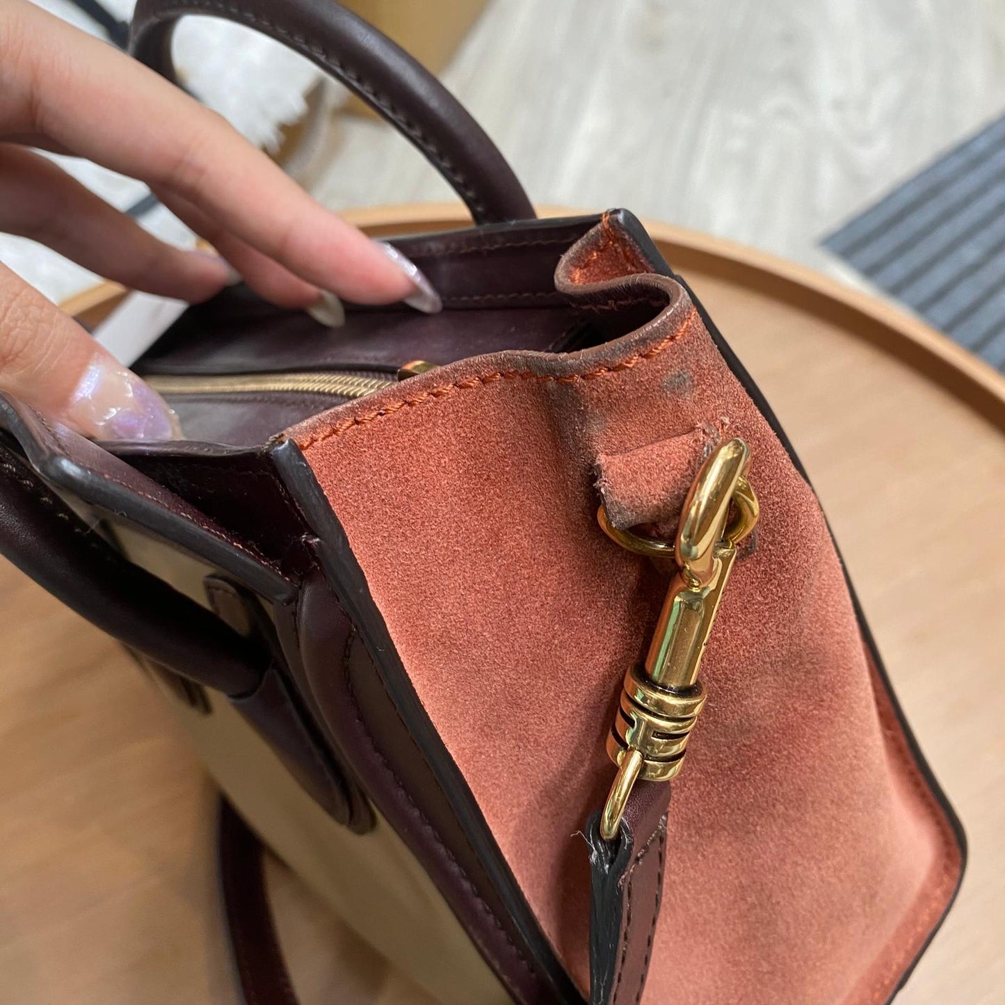 Celine Nano Luggage 有塵袋