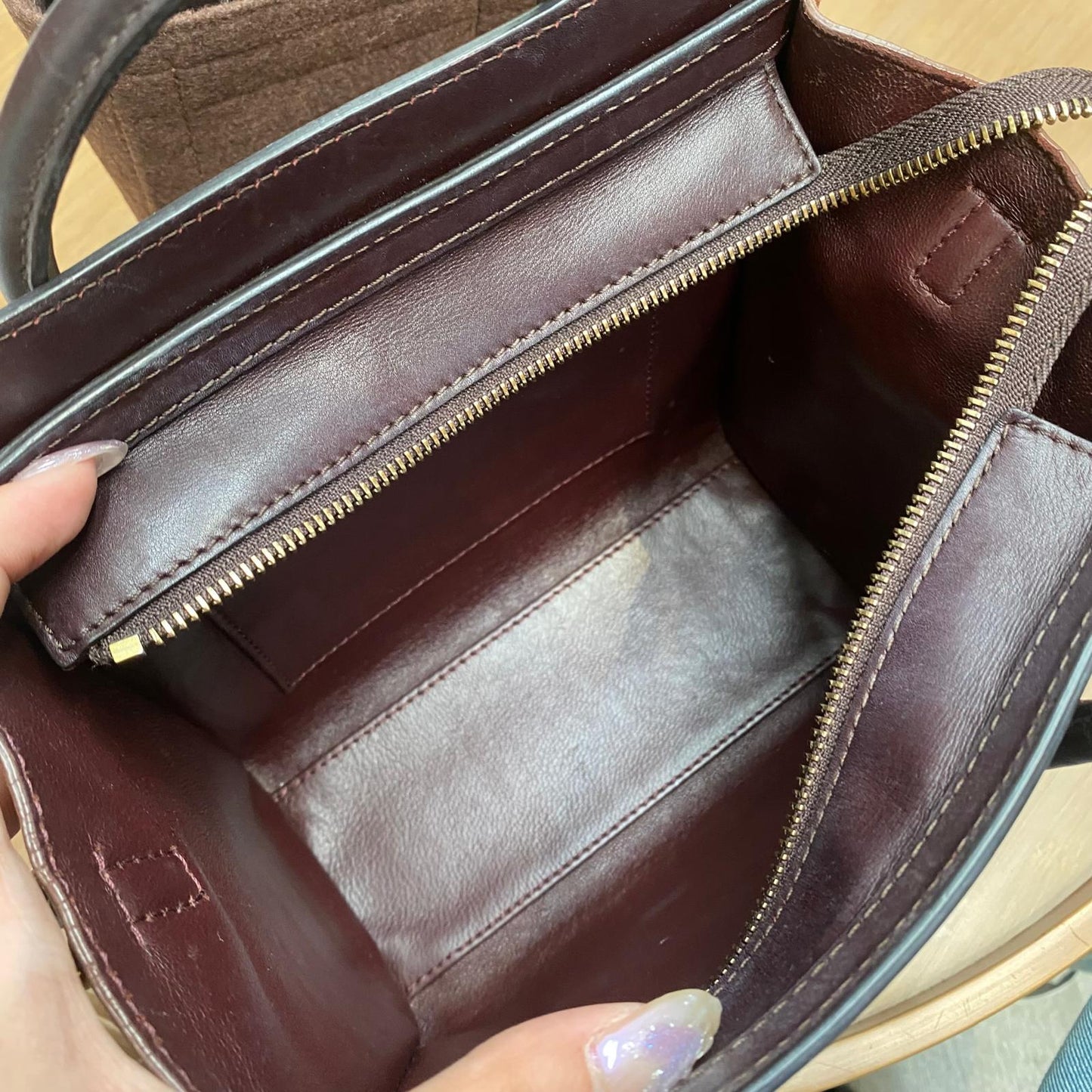 Celine Nano Luggage 有塵袋