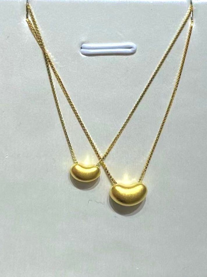 999足金大金豆頸鏈