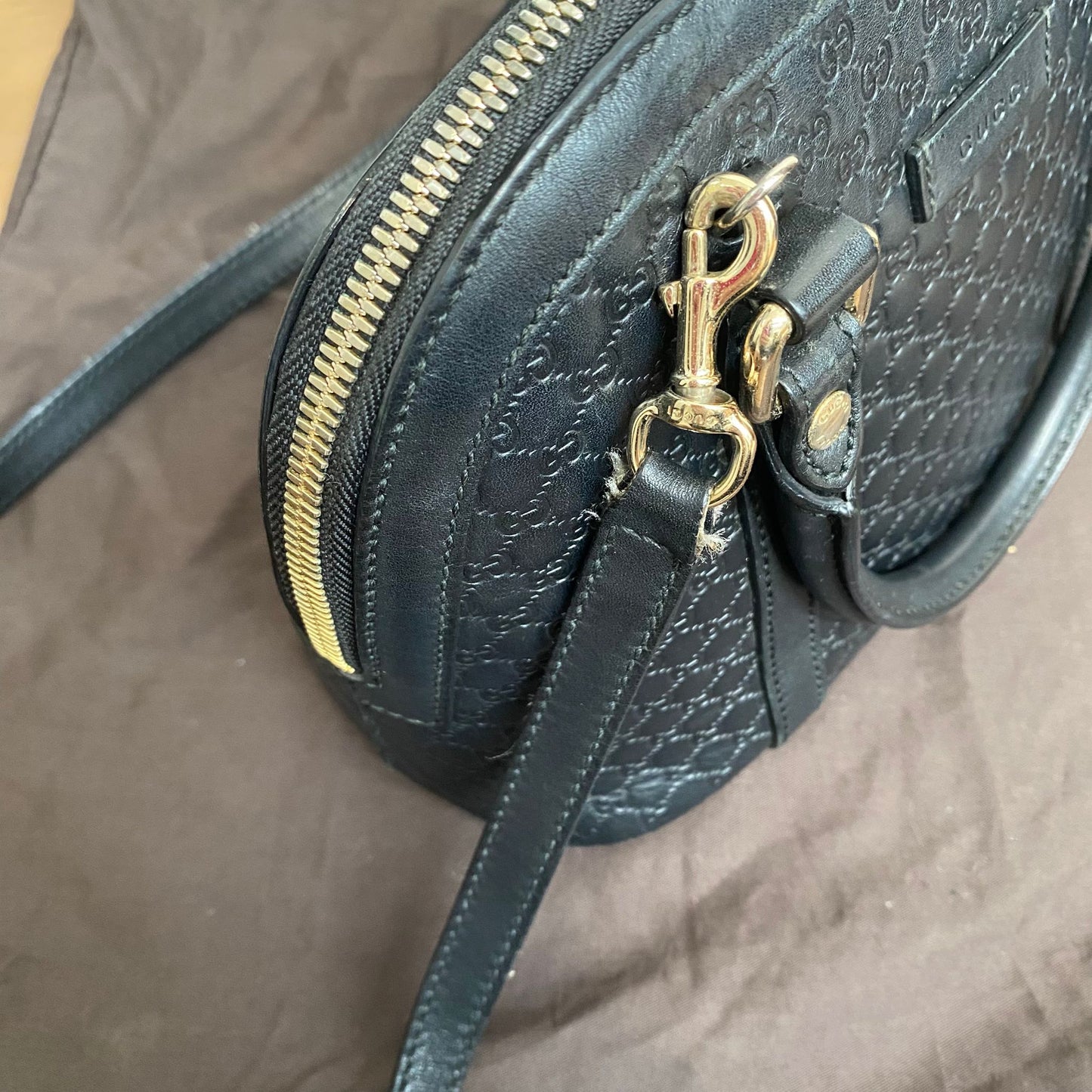 Gucci貝殼包 有塵袋