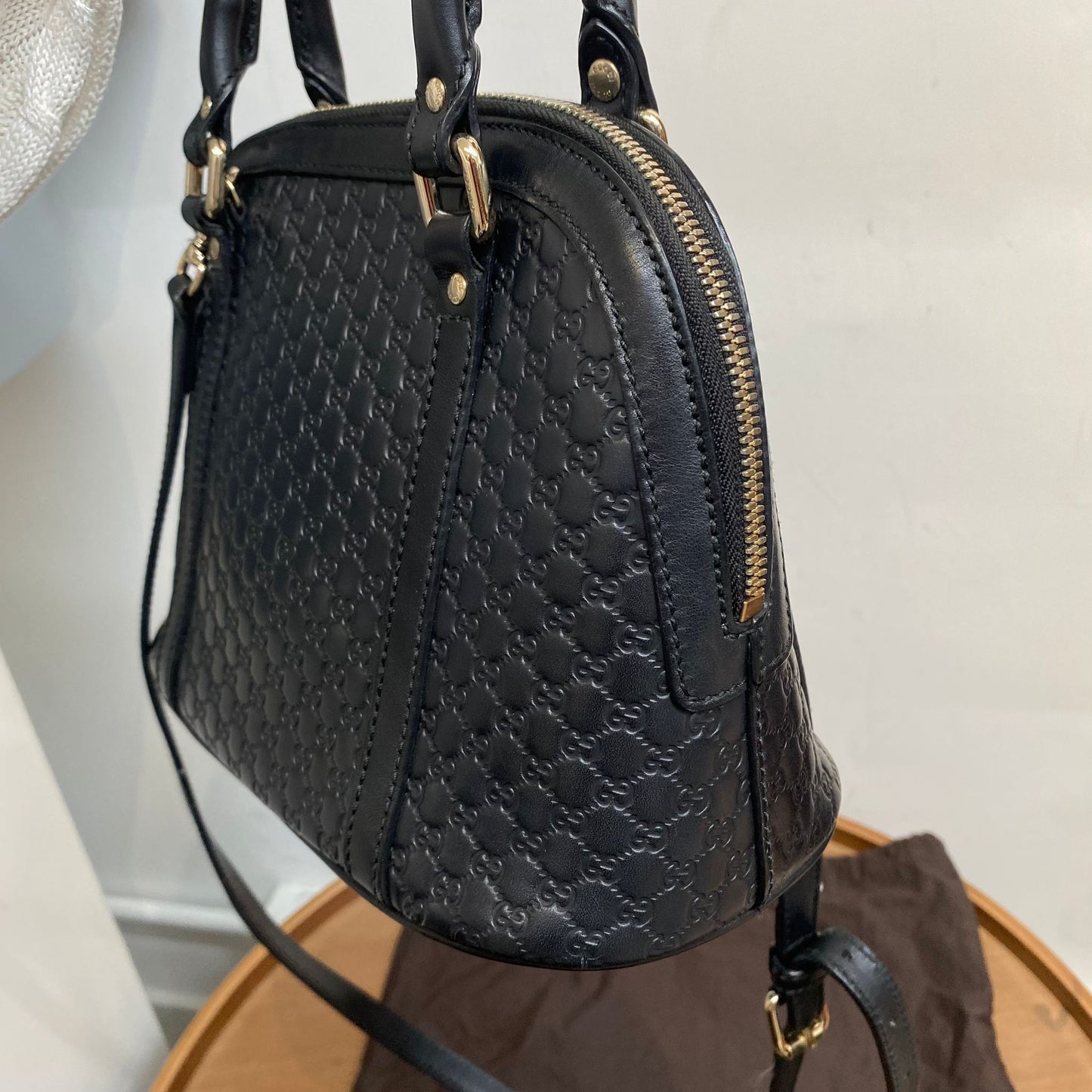 Gucci貝殼包 有塵袋