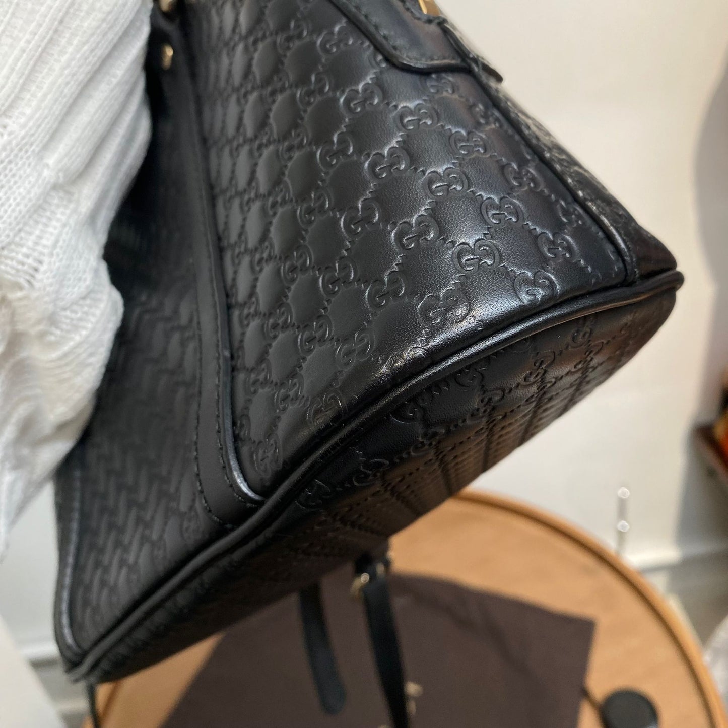 Gucci貝殼包 有塵袋