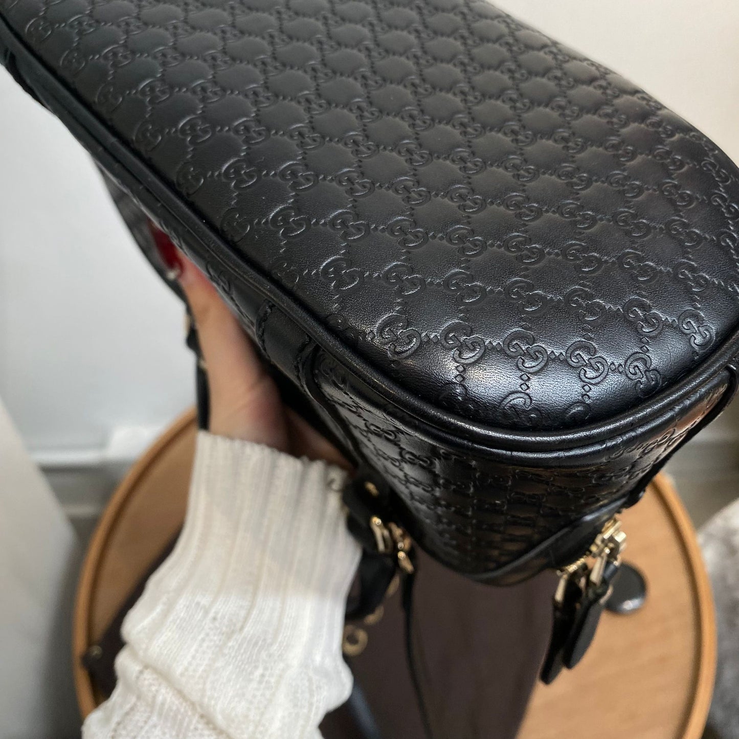 Gucci貝殼包 有塵袋