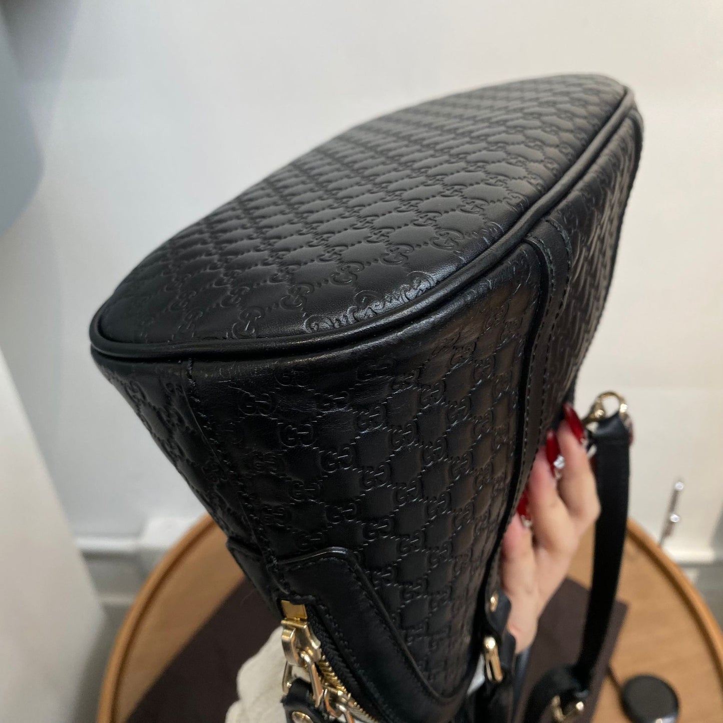 Gucci貝殼包 有塵袋