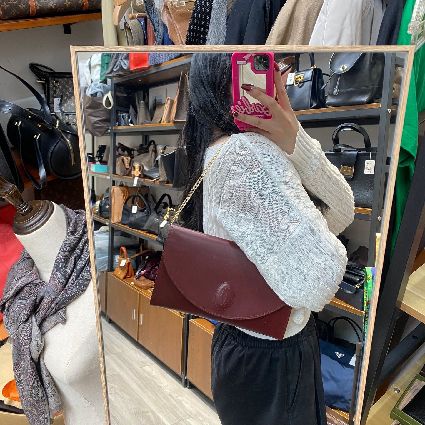 Cartier Clutch 有塵袋