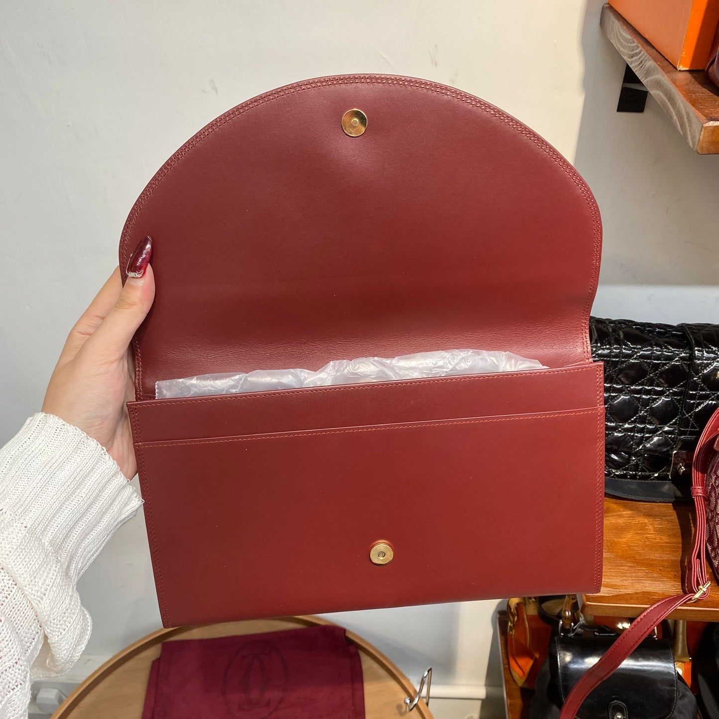 Cartier Clutch 有塵袋
