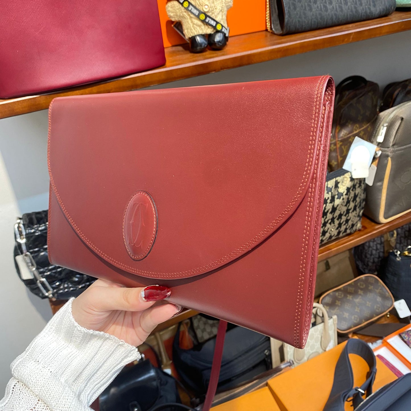 Cartier Clutch 有塵袋