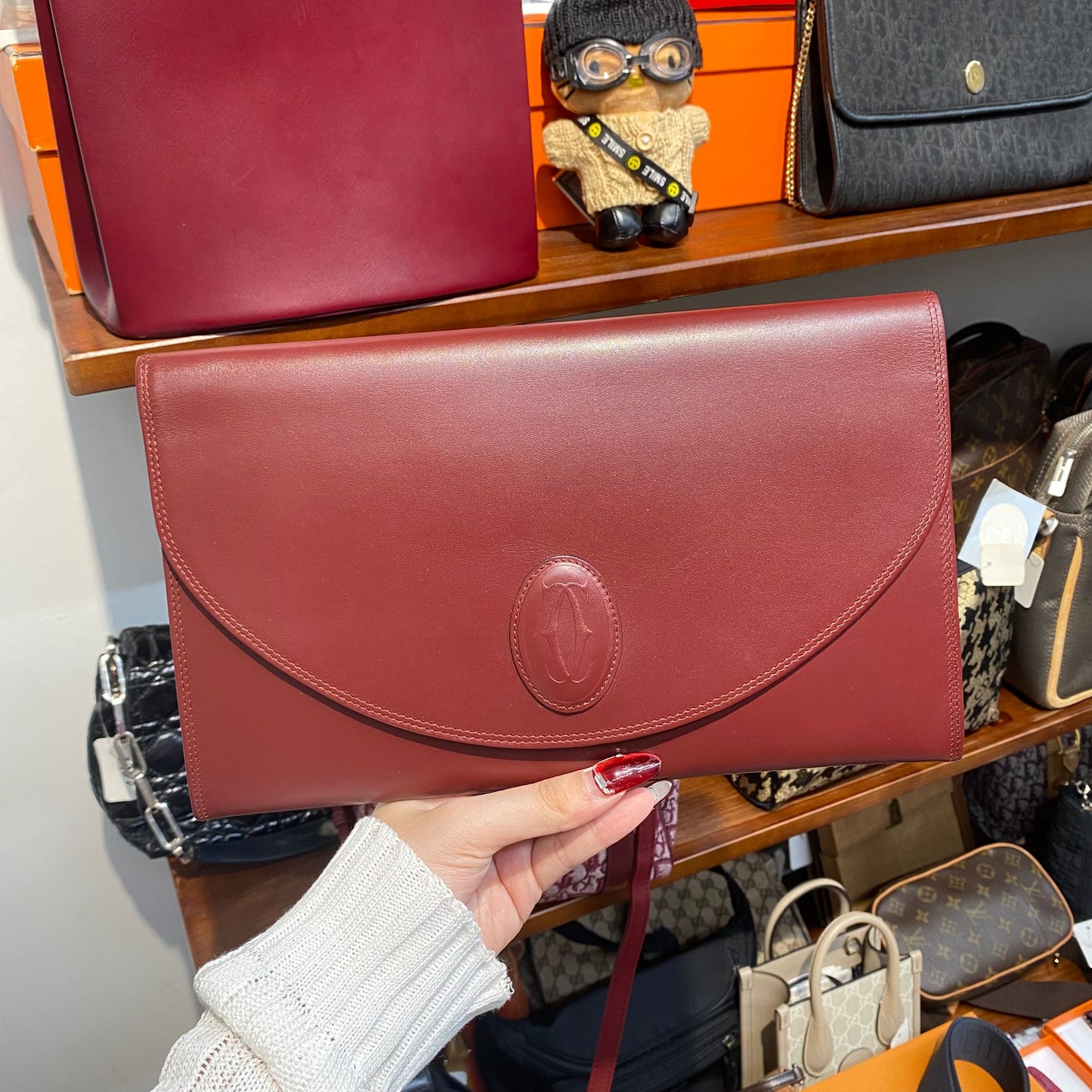 Cartier Clutch 有塵袋