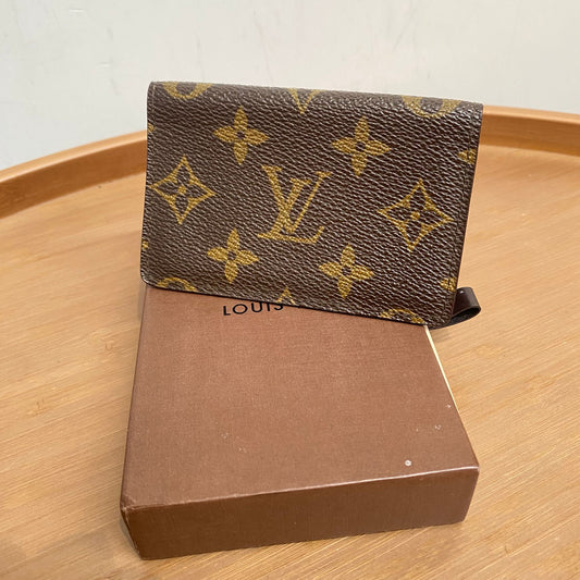 LV 老花卡片套