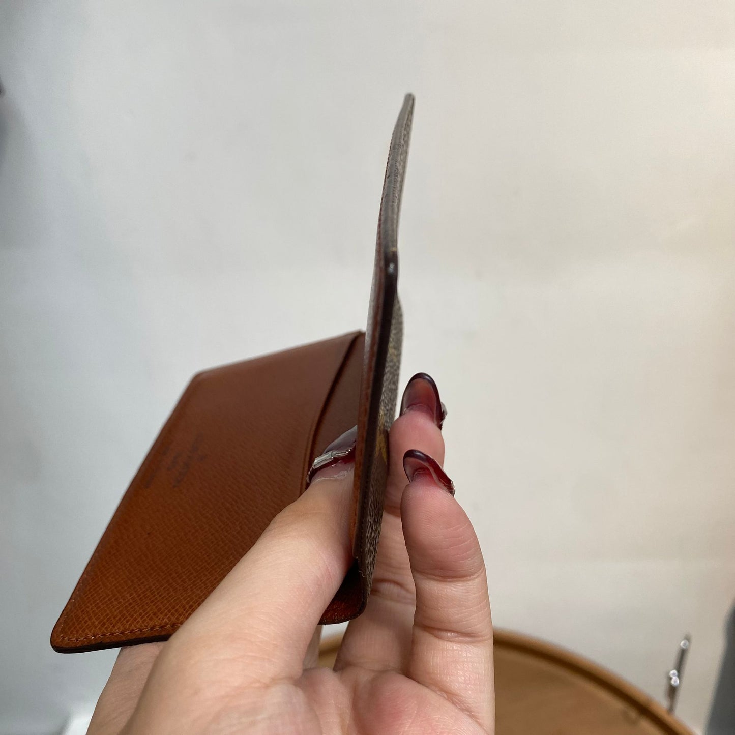 LV 老花卡片套