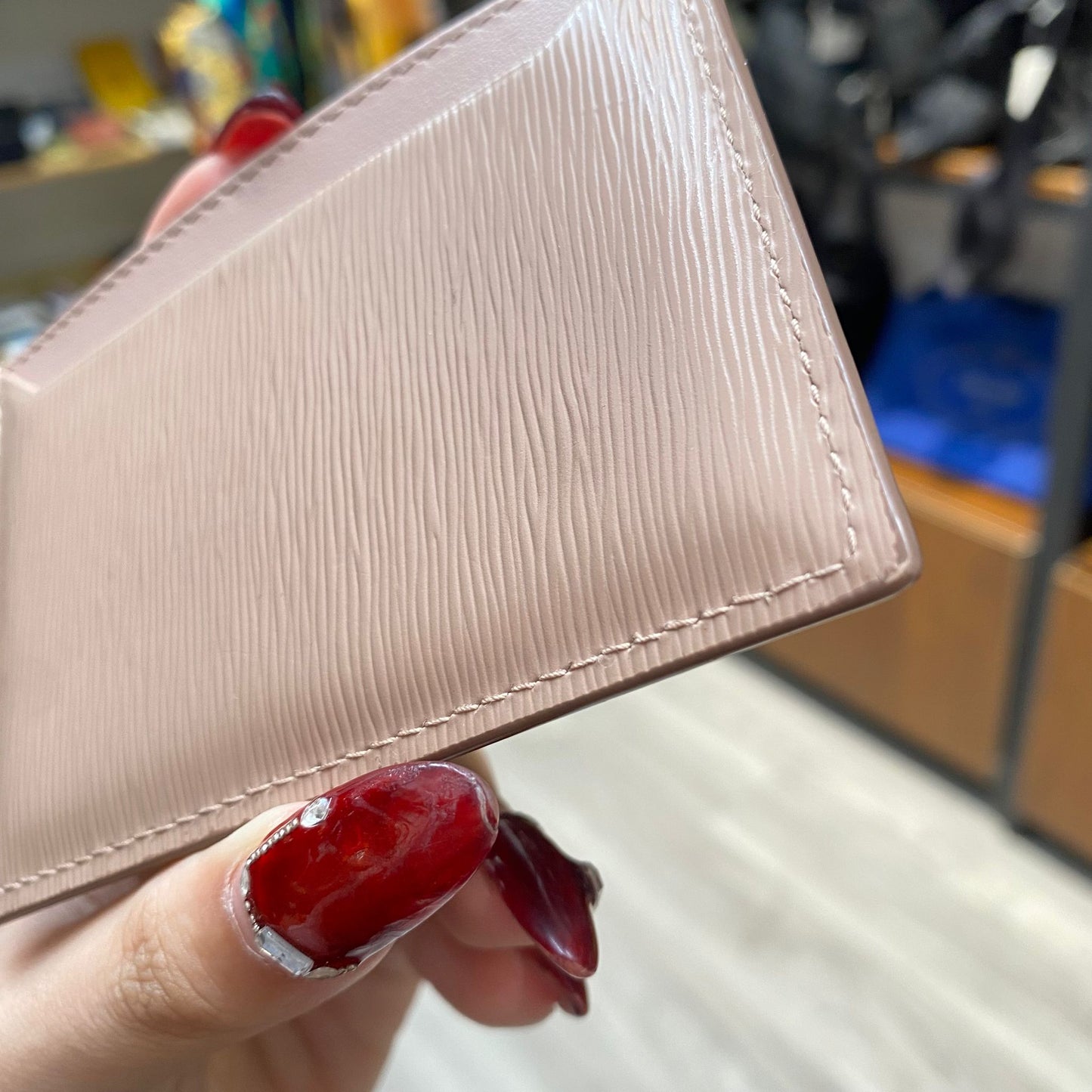 PRADA BABY PINK 卡片套 有盒