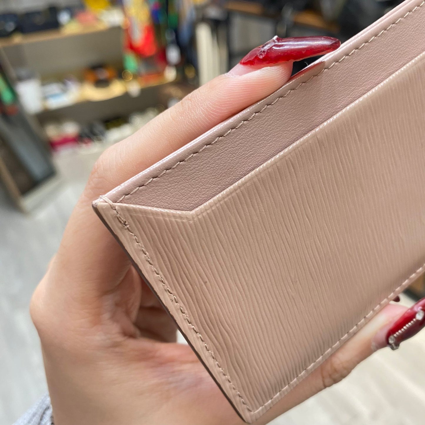 PRADA BABY PINK 卡片套 有盒