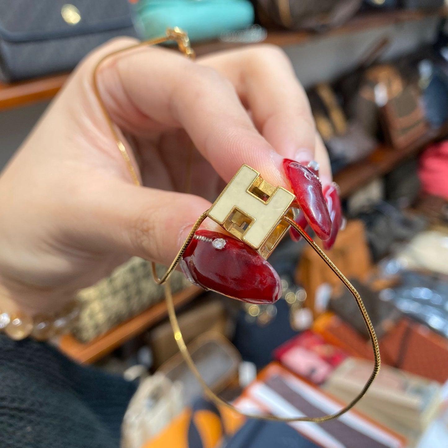 HERMES CUBE H頸鏈