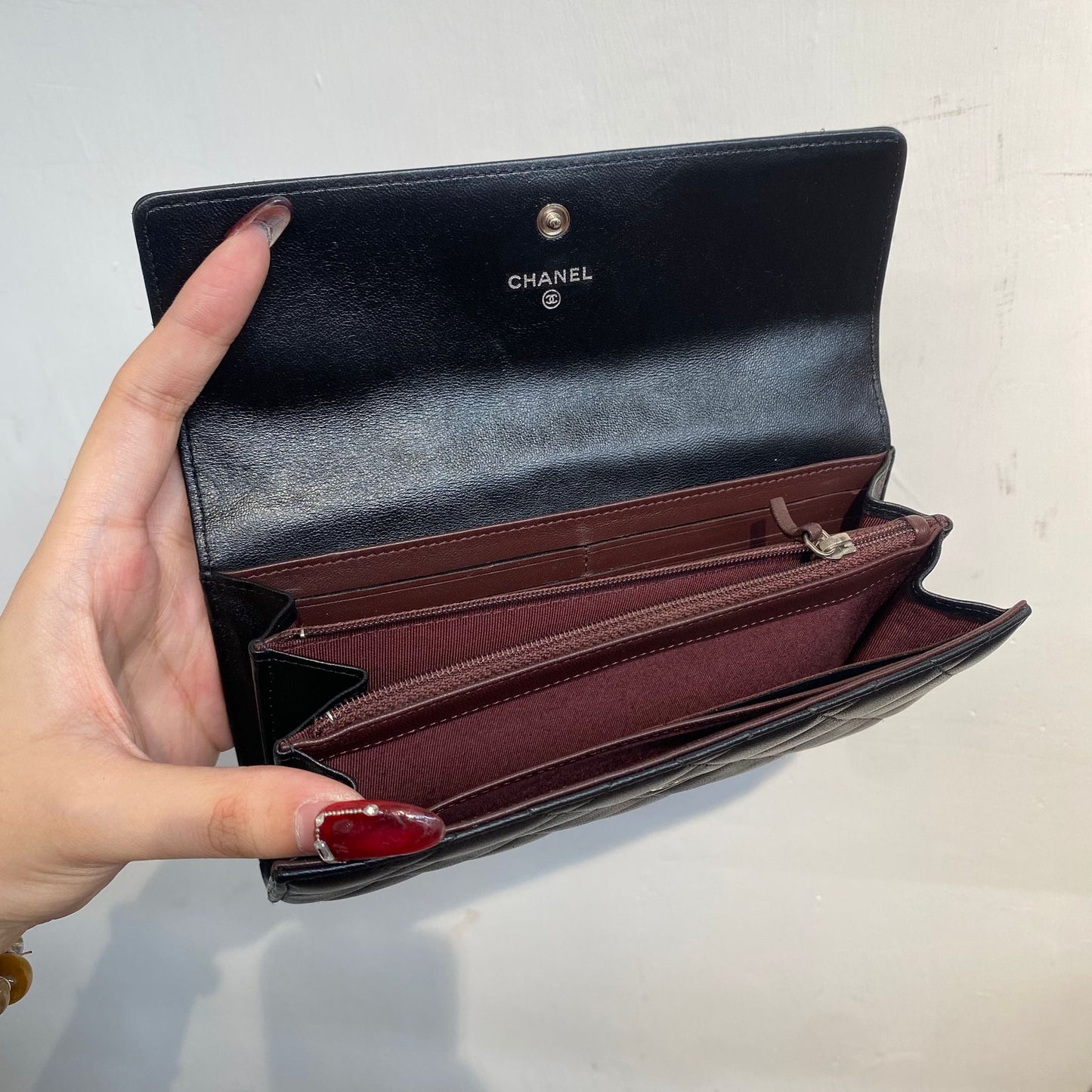 Chanel 長銀包 有盒有貼有卡