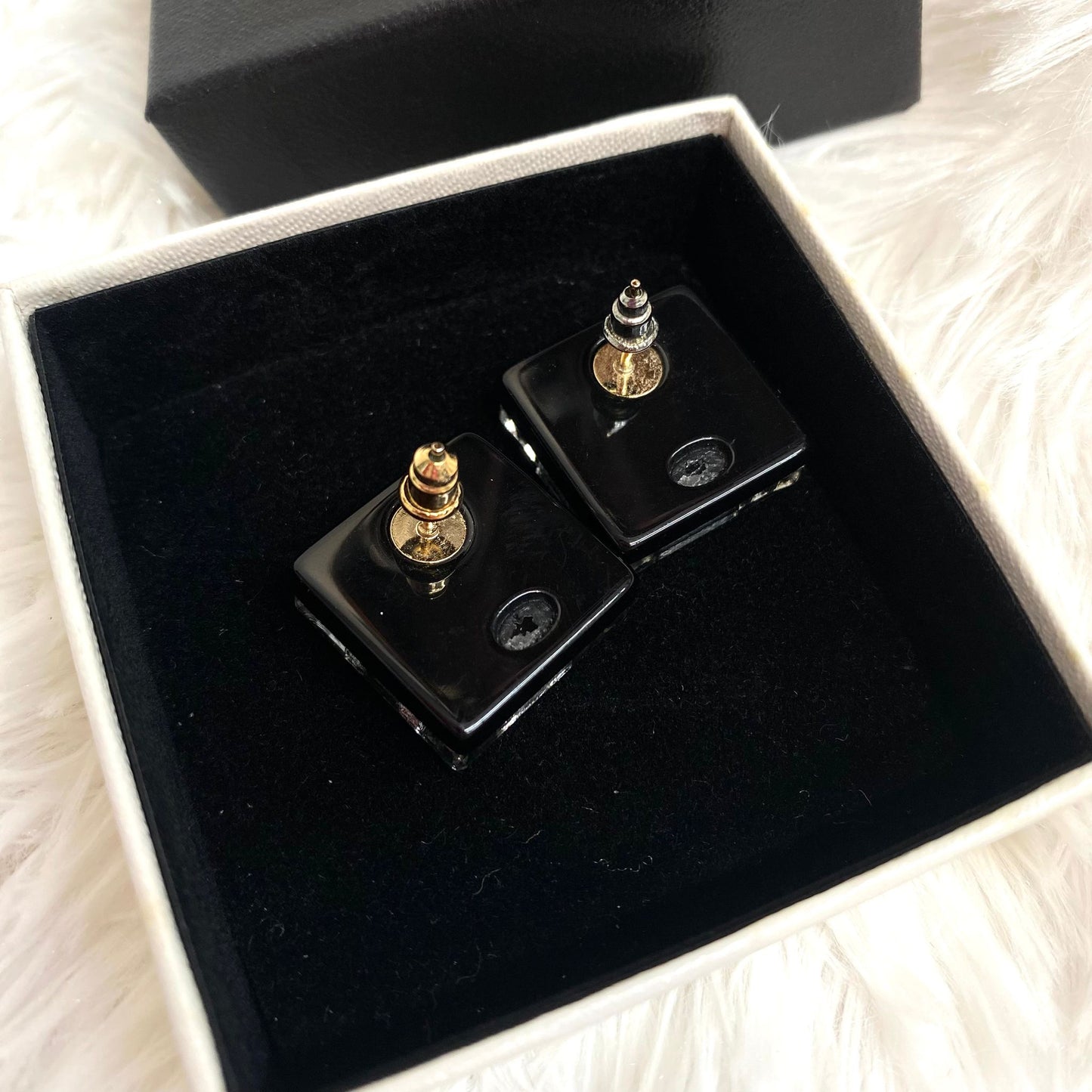 🐚Chanel 耳針耳環 有盒