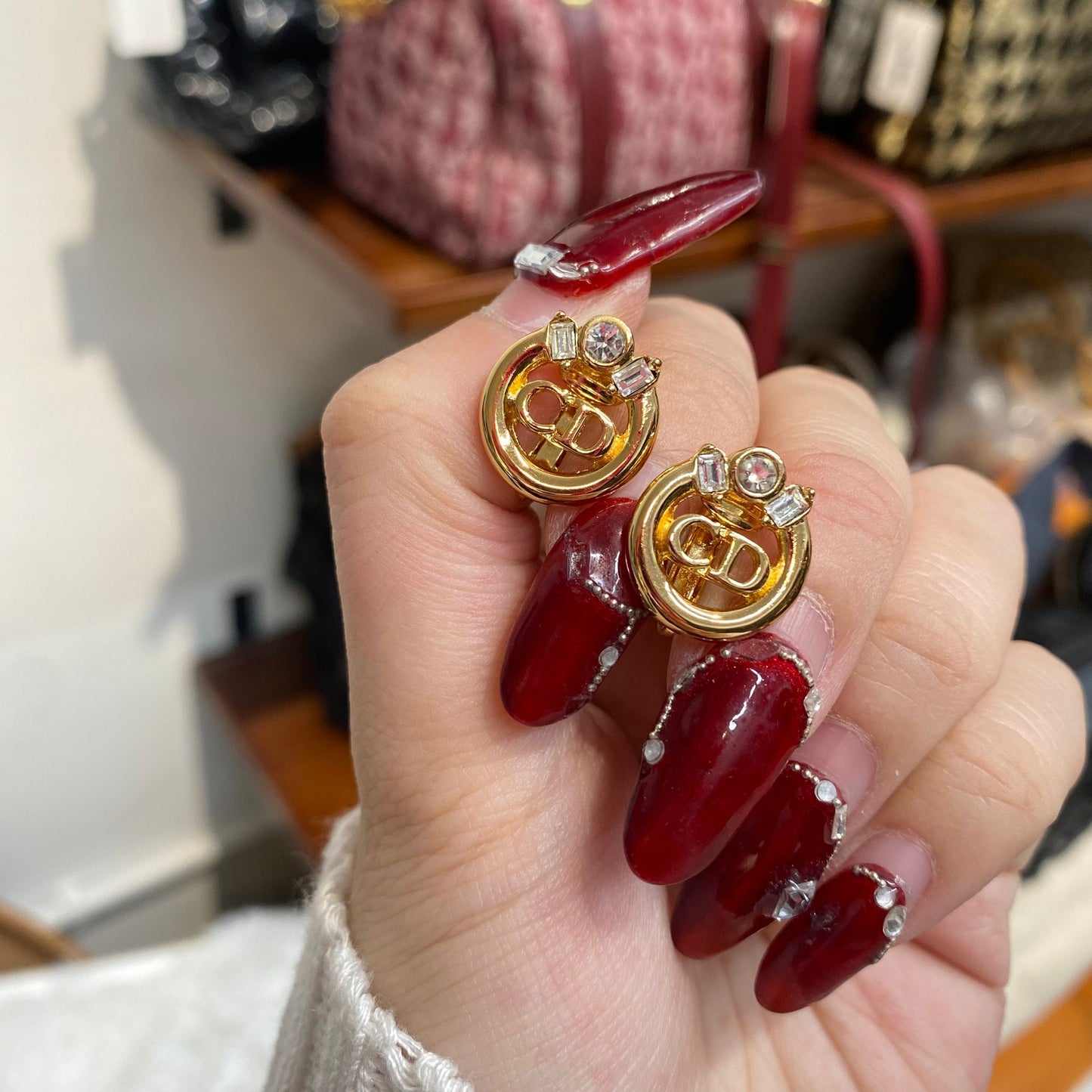 DIOR 耳夾