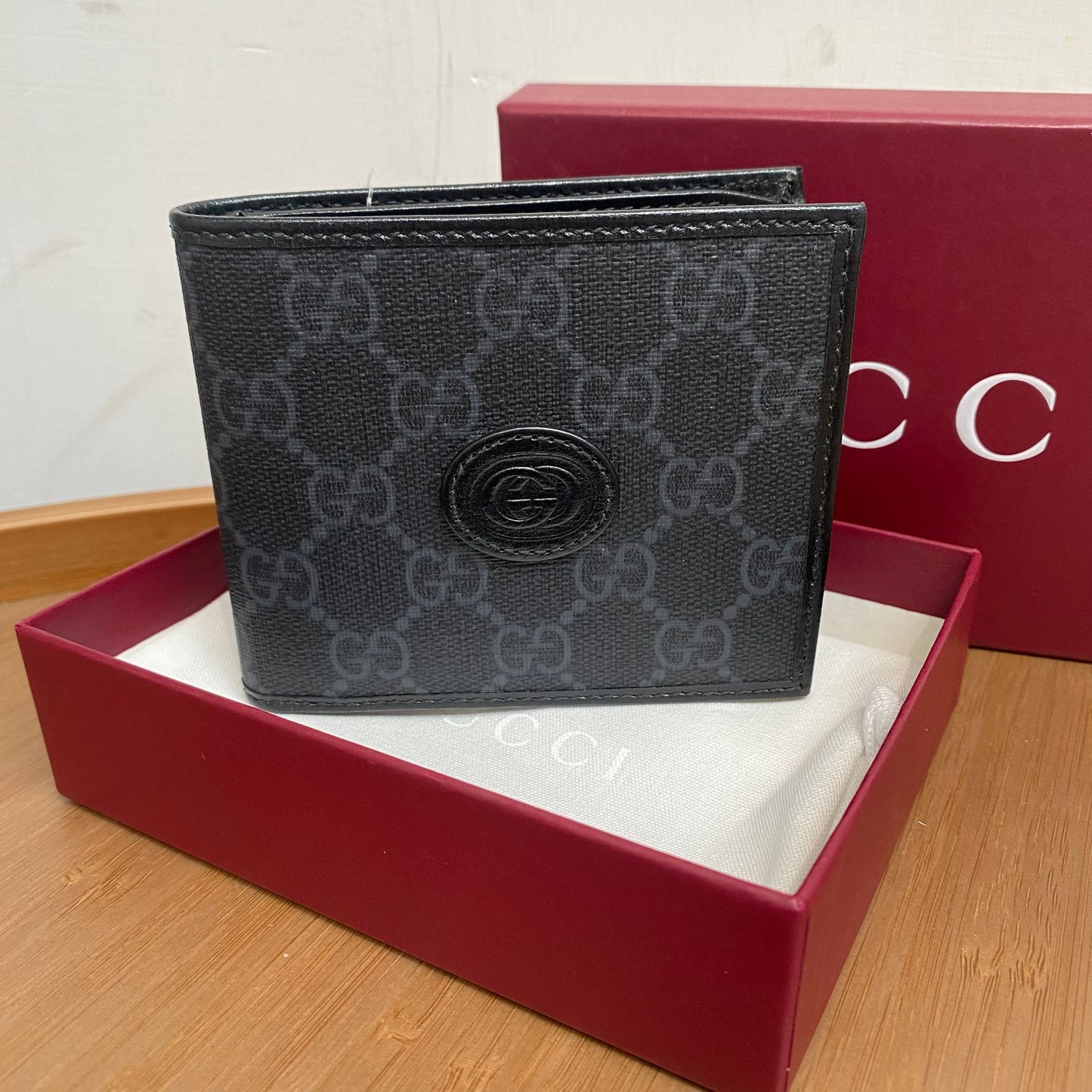 Gucci銀包 有盒有塵袋