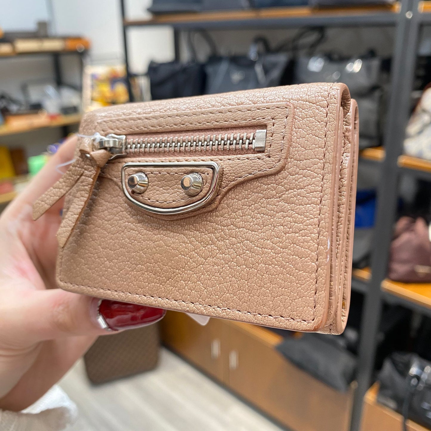 Balenciaga短銀包