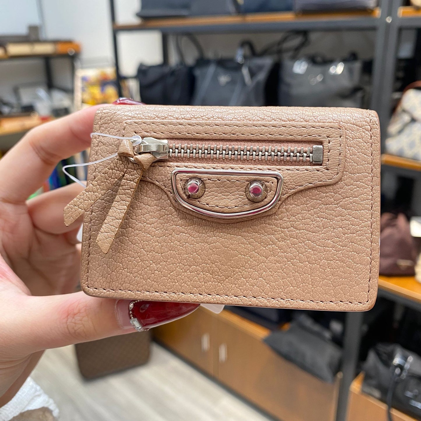 Balenciaga短銀包