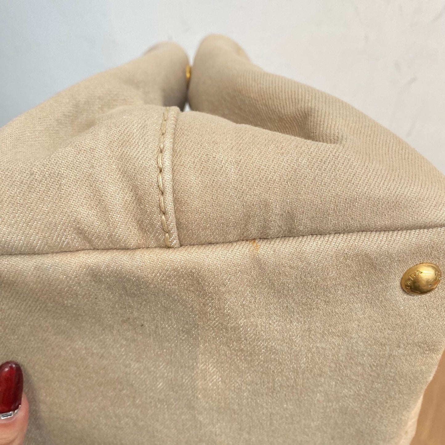 Prada Canvas Tote