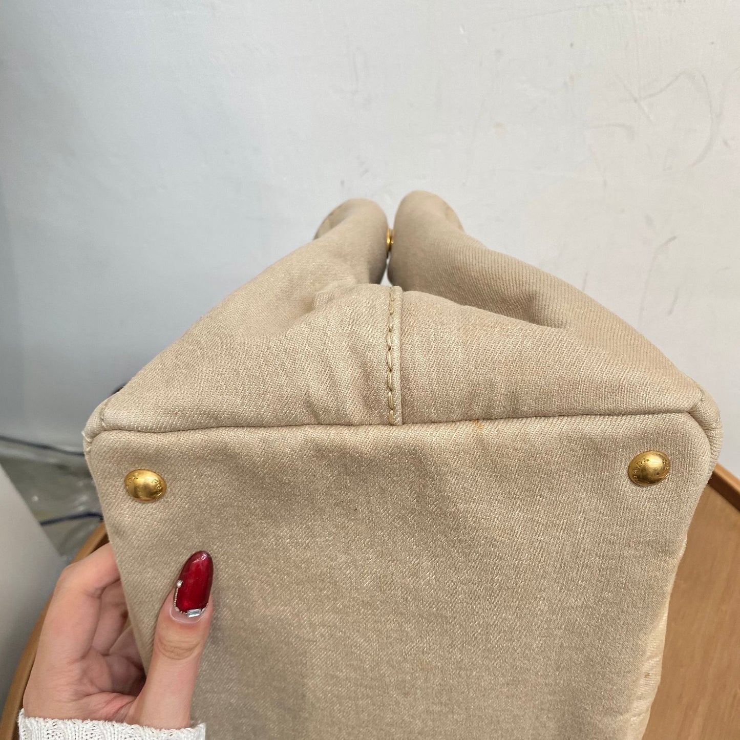 Prada Canvas Tote