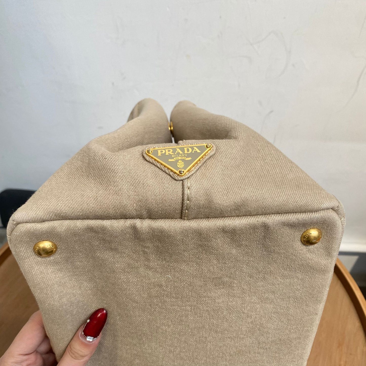 Prada Canvas Tote