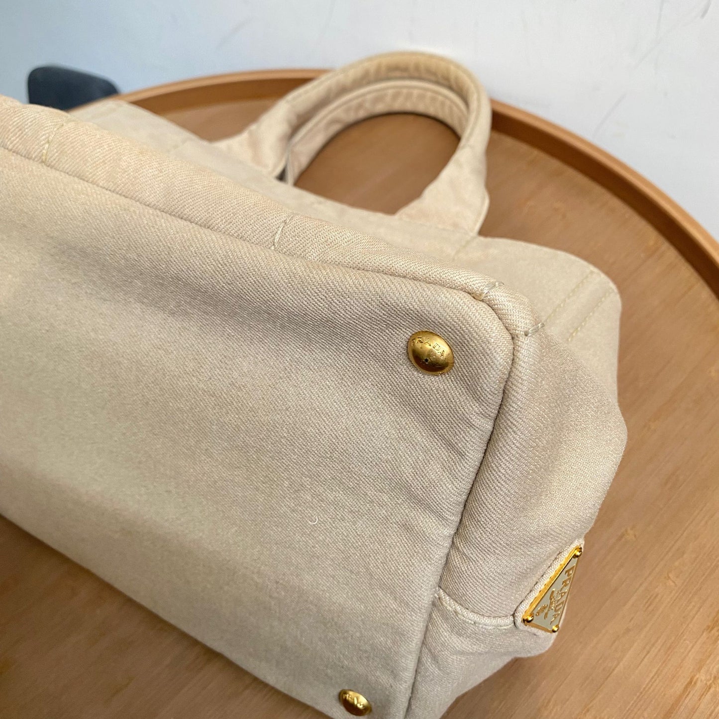 Prada Canvas Tote