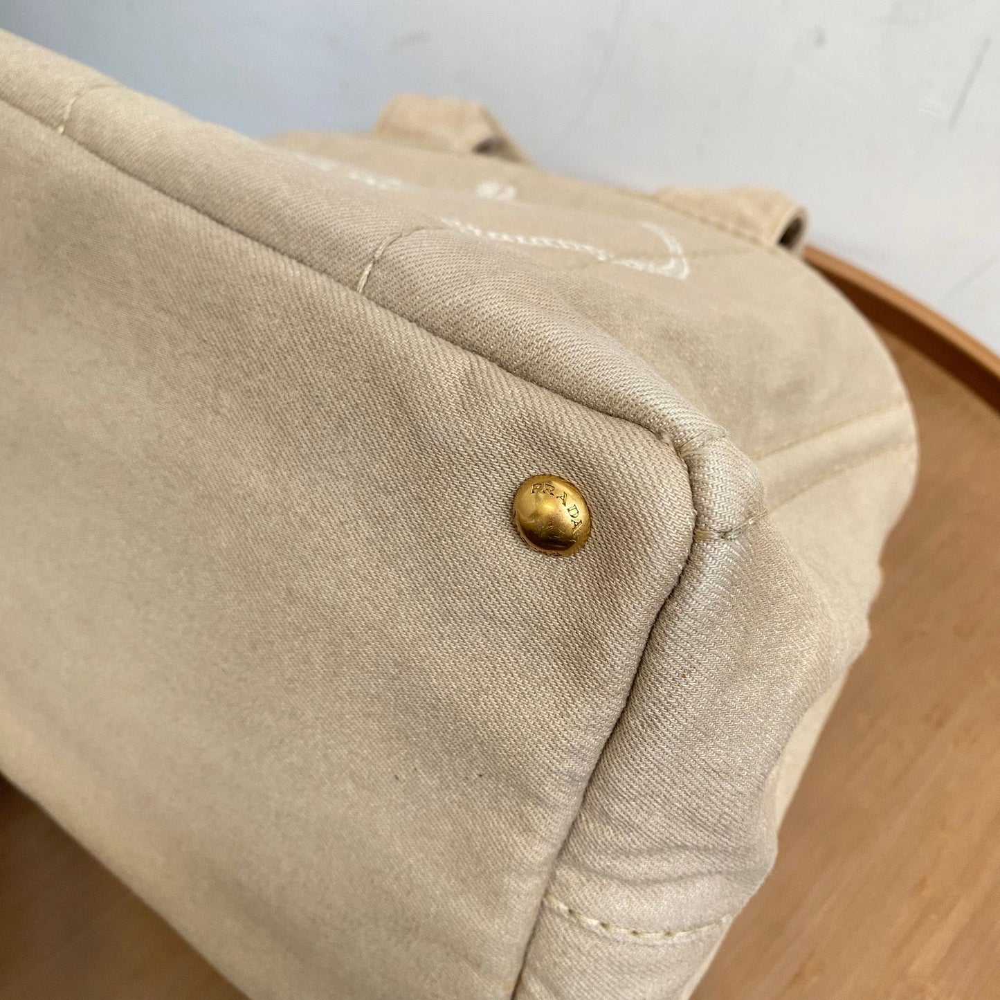 Prada Canvas Tote