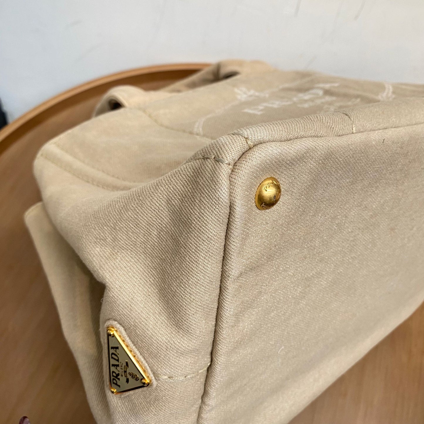 Prada Canvas Tote