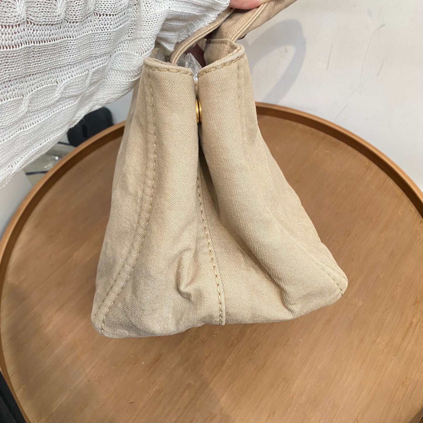 Prada Canvas Tote
