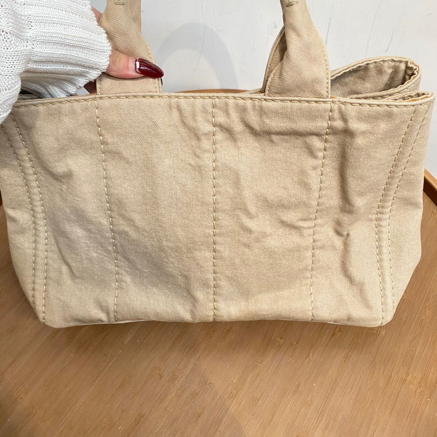 Prada Canvas Tote