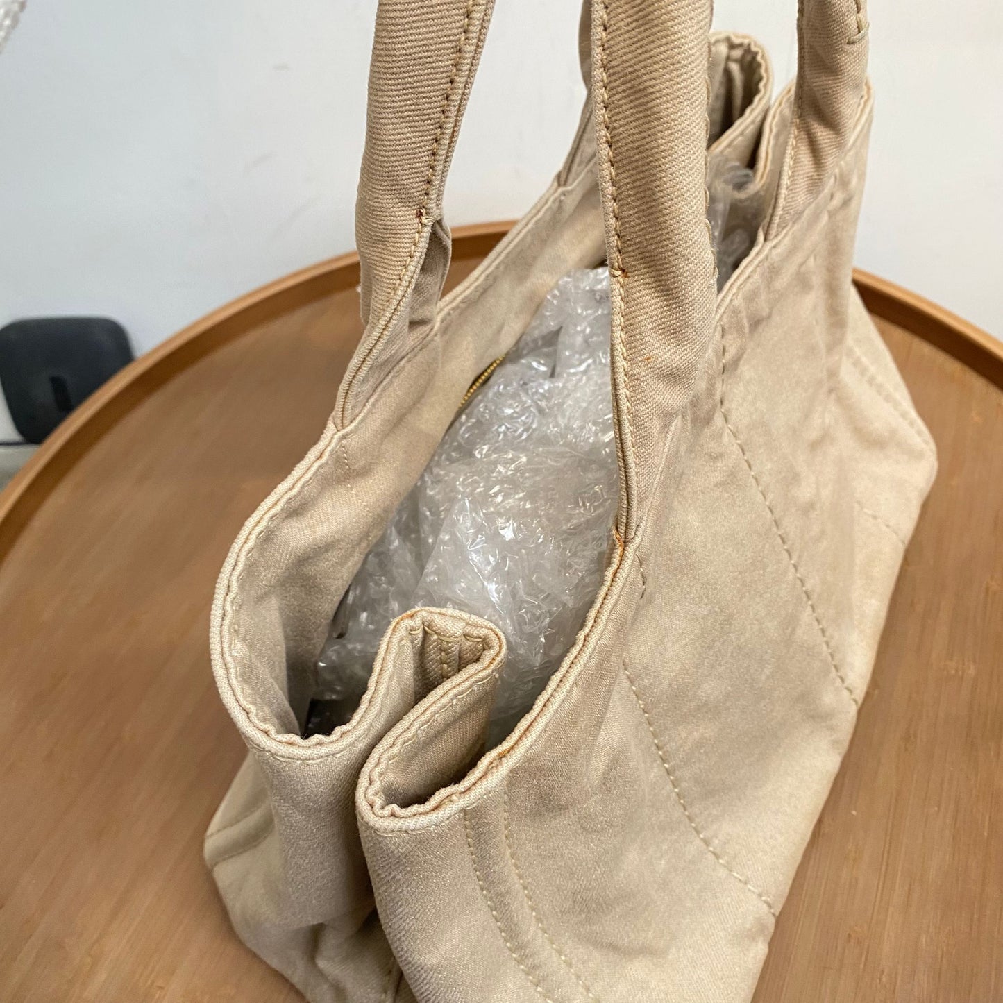 Prada Canvas Tote