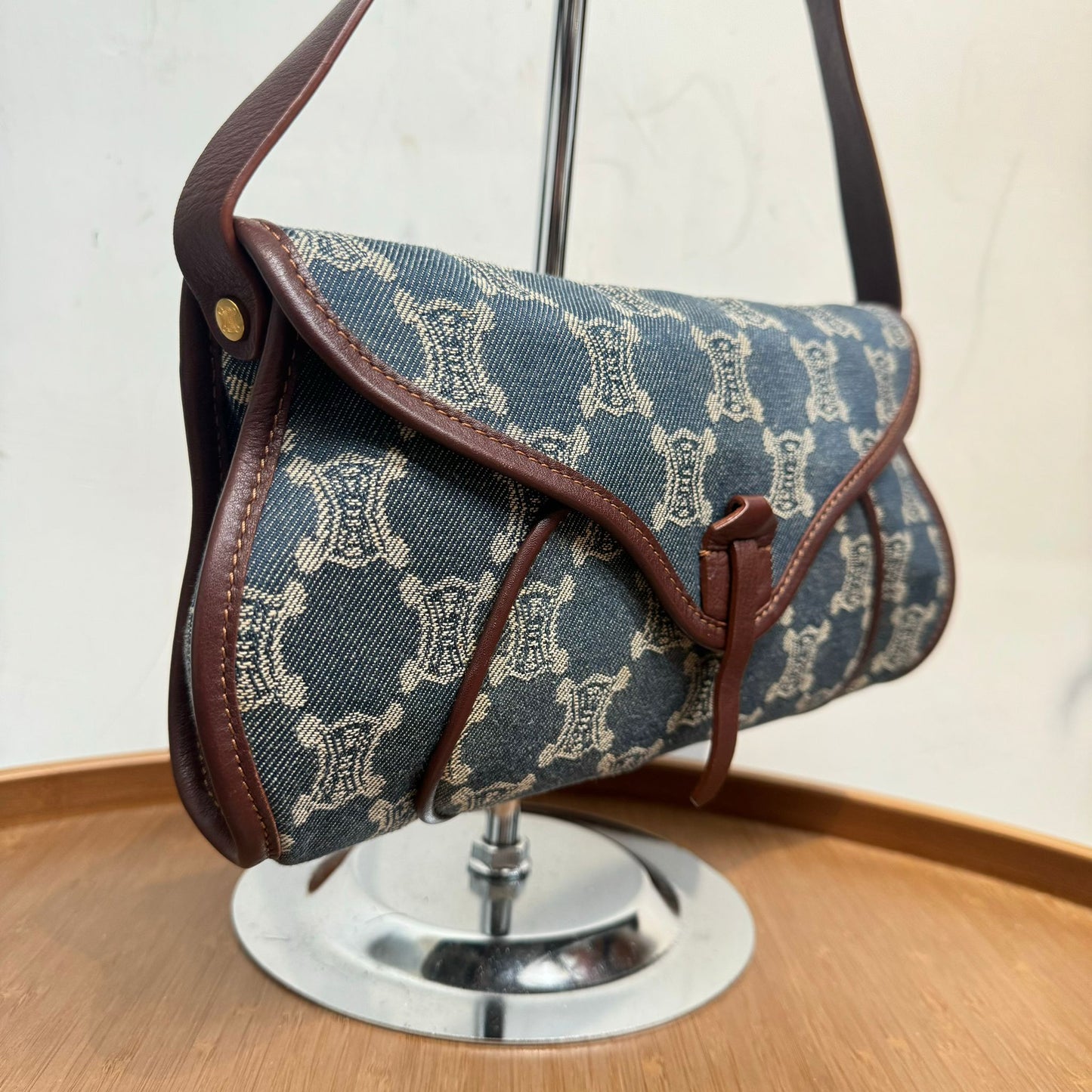 CELINE 牛仔腋下袋