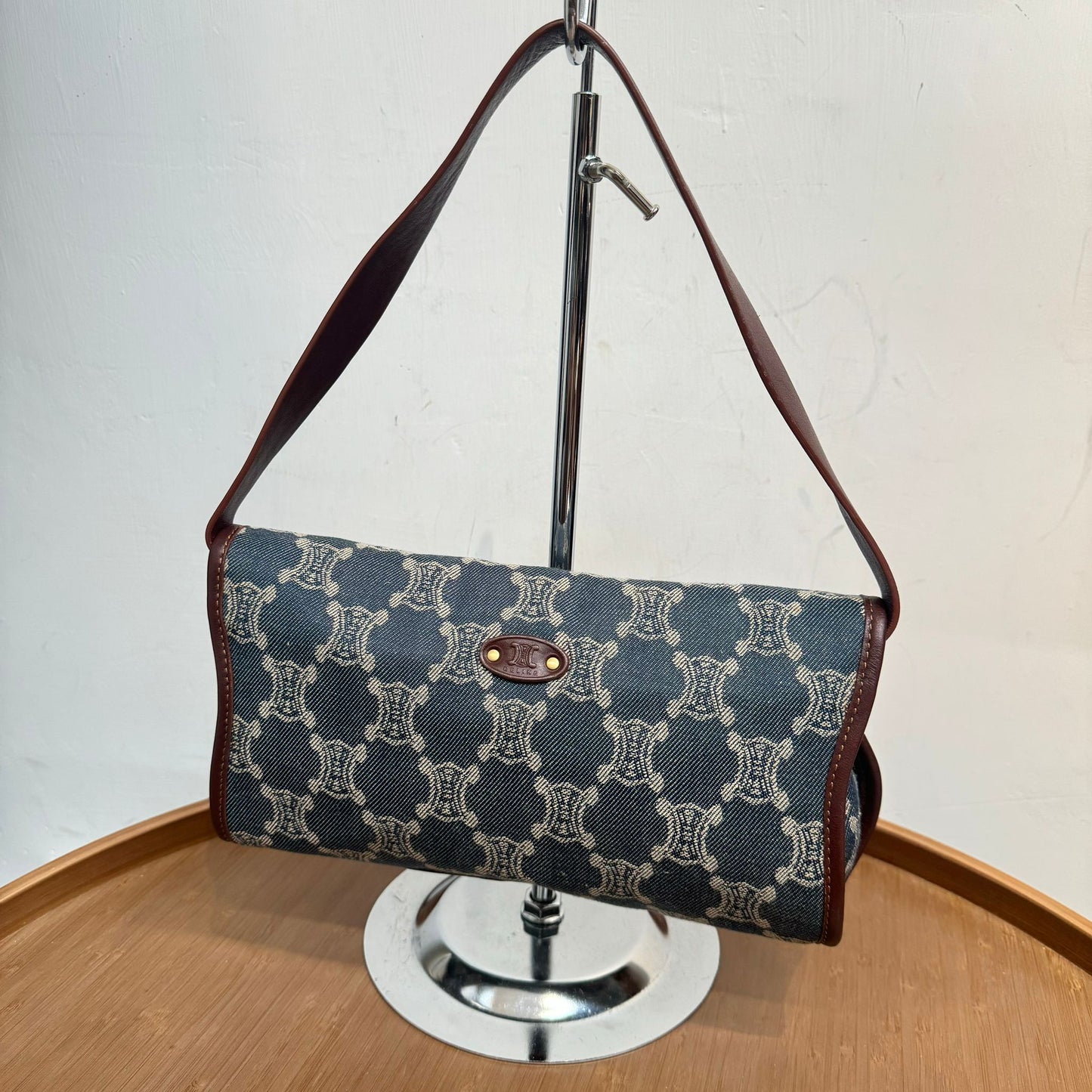 CELINE 牛仔腋下袋
