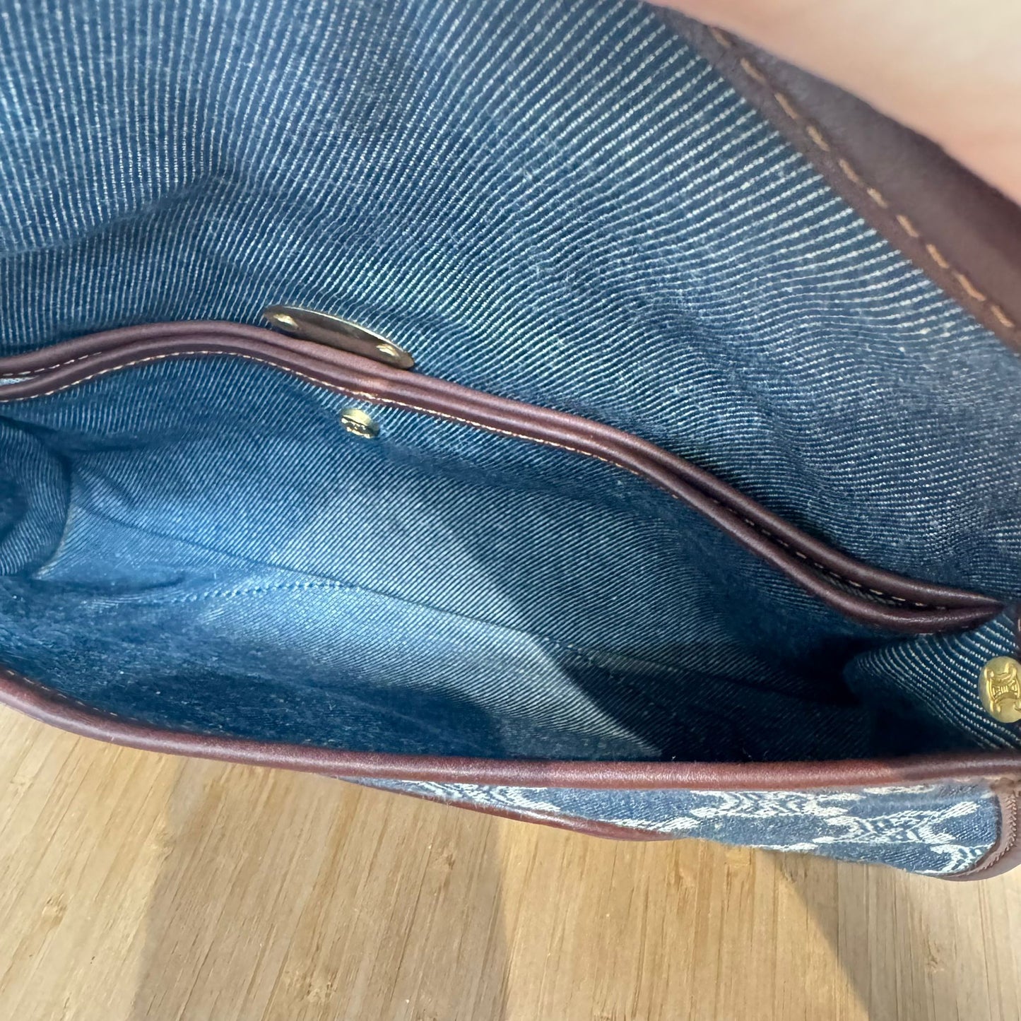 CELINE 牛仔腋下袋