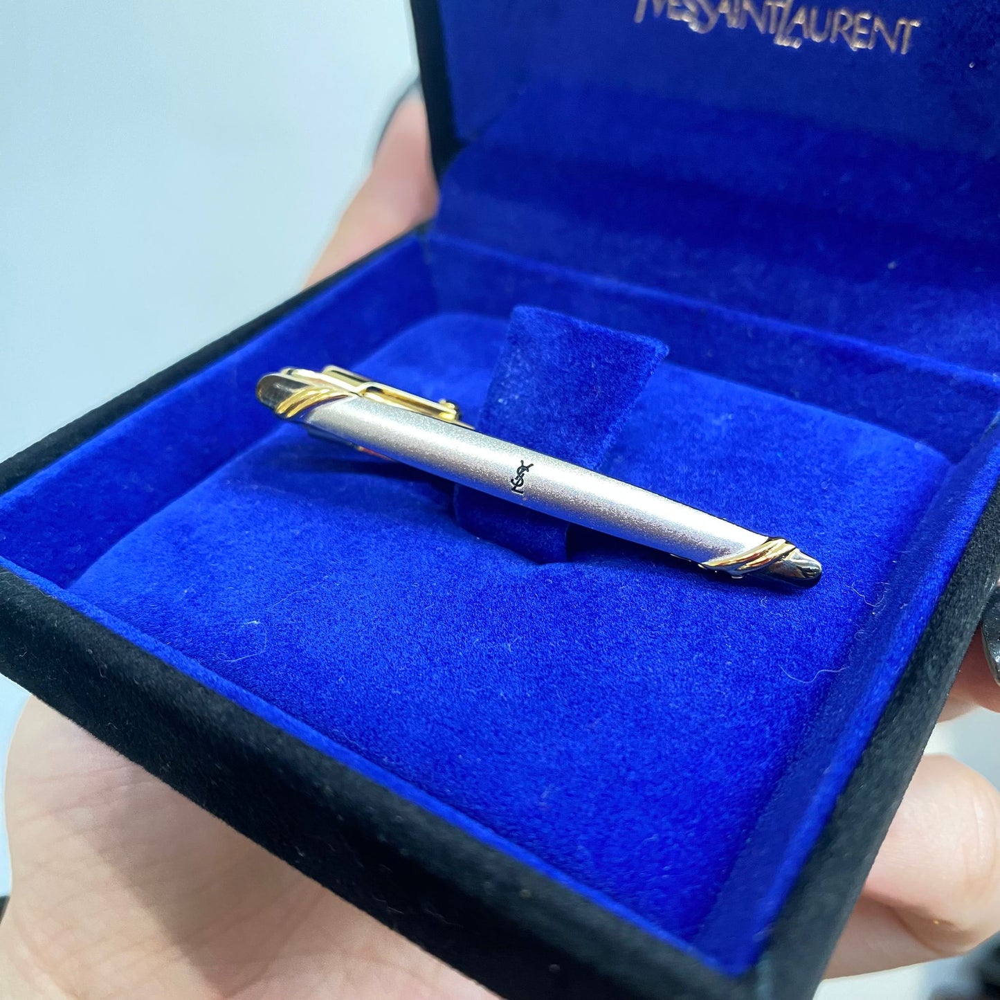 YSL Tie夾 有盒