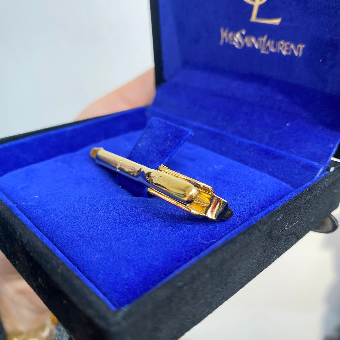 YSL Tie夾 有盒