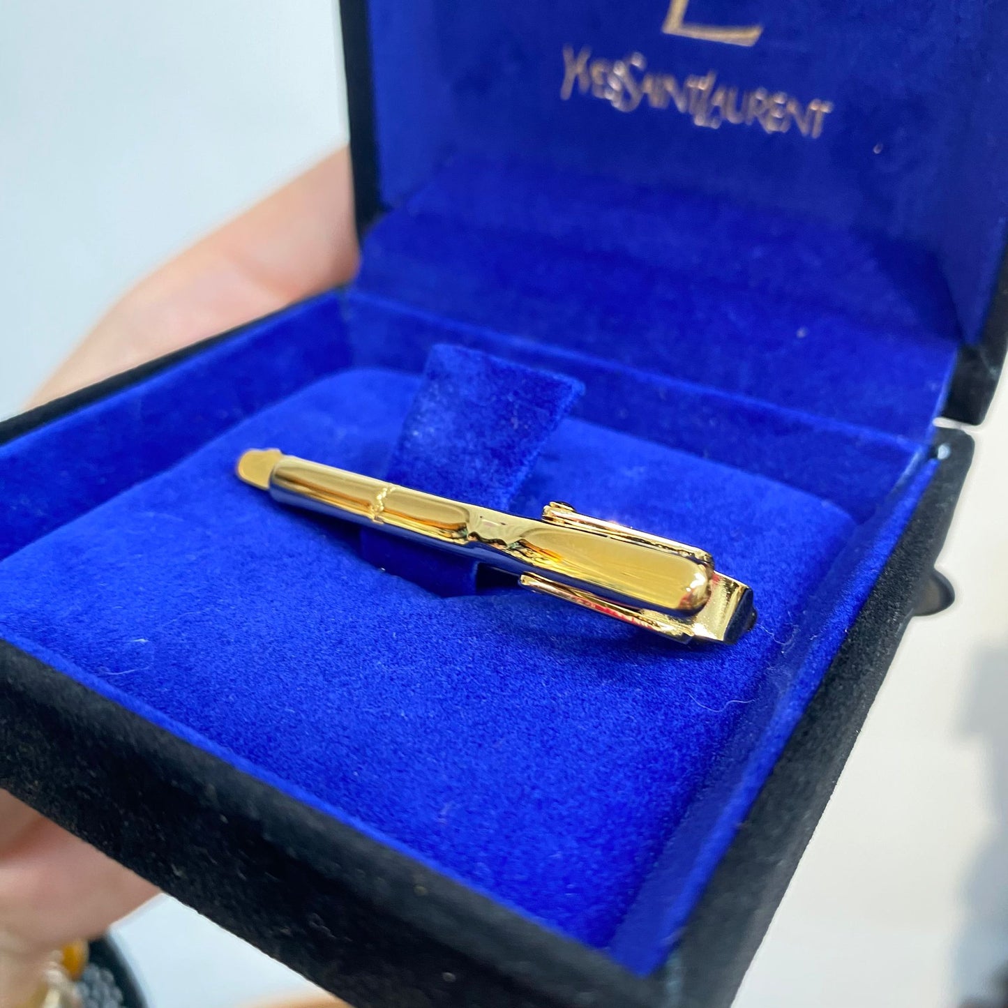 YSL Tie夾 有盒