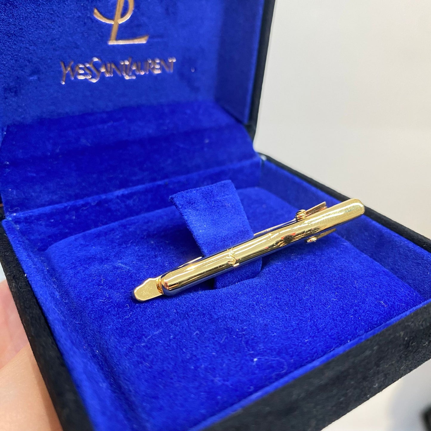 YSL Tie夾 有盒