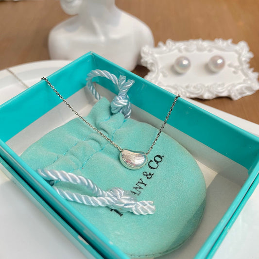 Tiffany 大豆頸鏈 有盒有塵袋