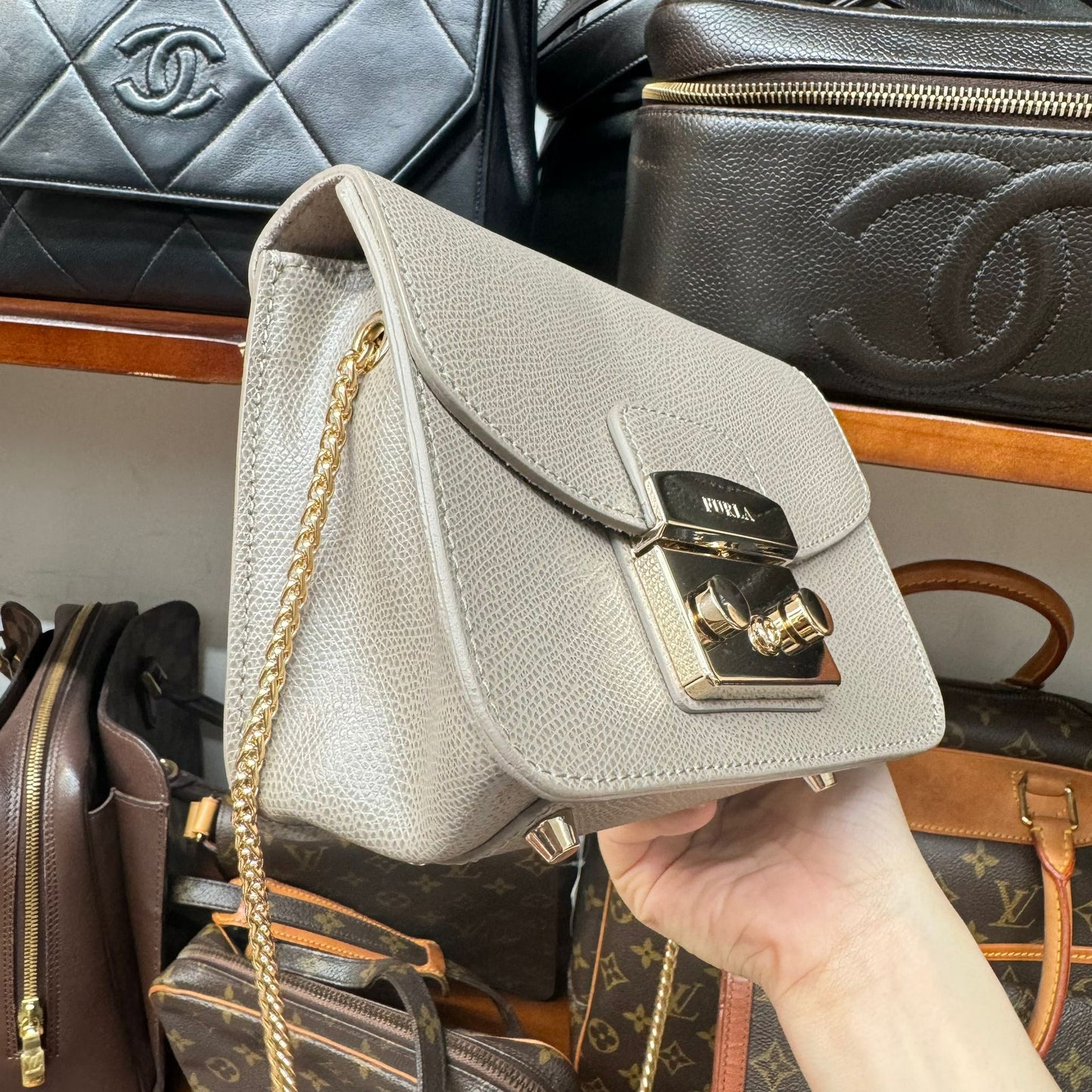 FURLA METROPOLIS 灰色