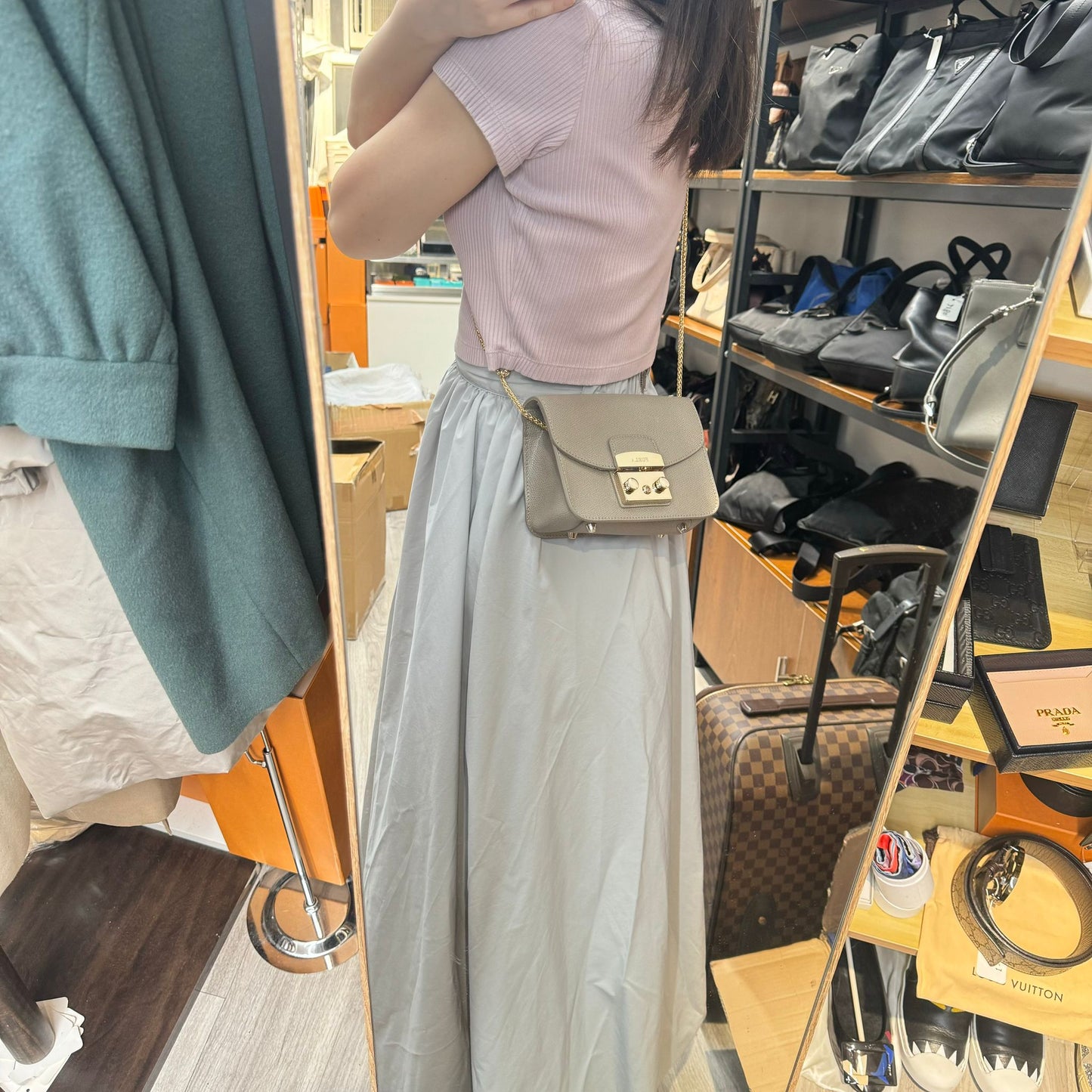FURLA METROPOLIS 灰色