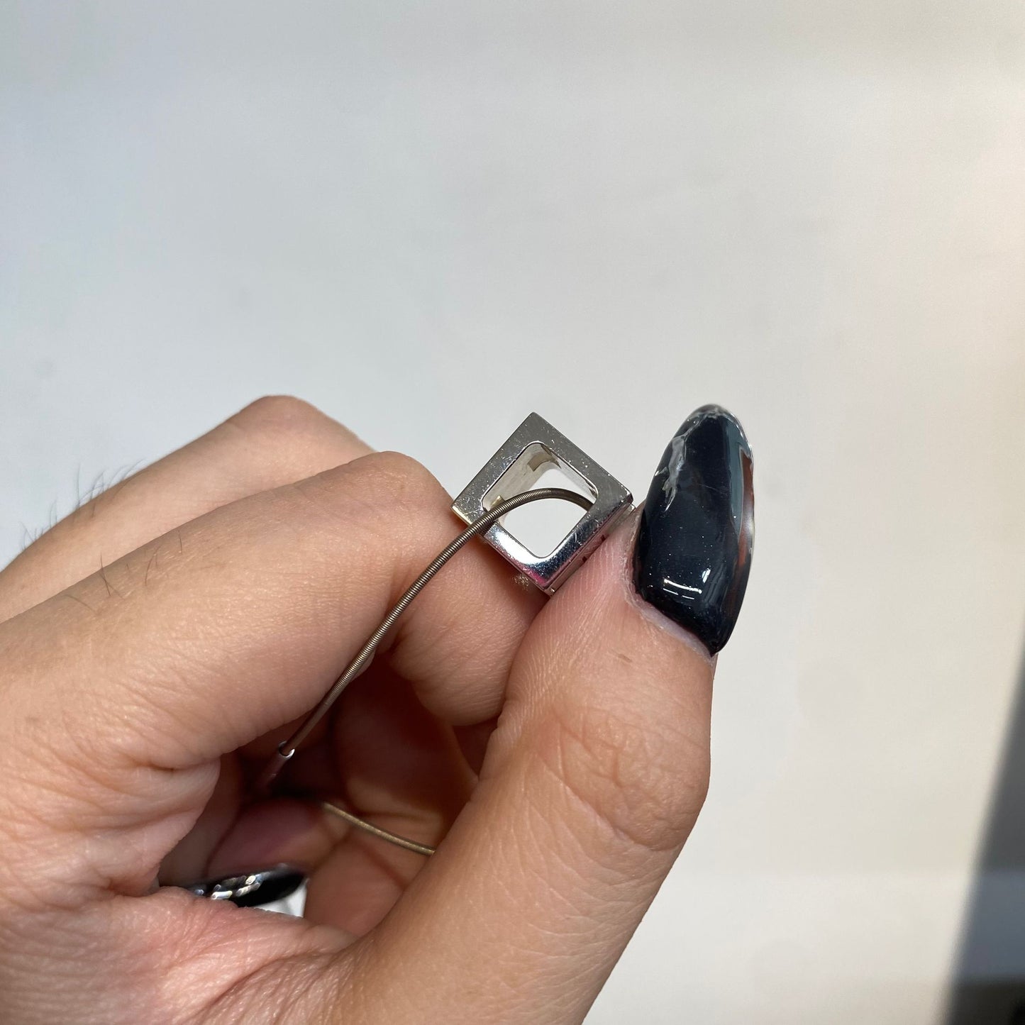 Hermes Cube H 頸鏈 白銀