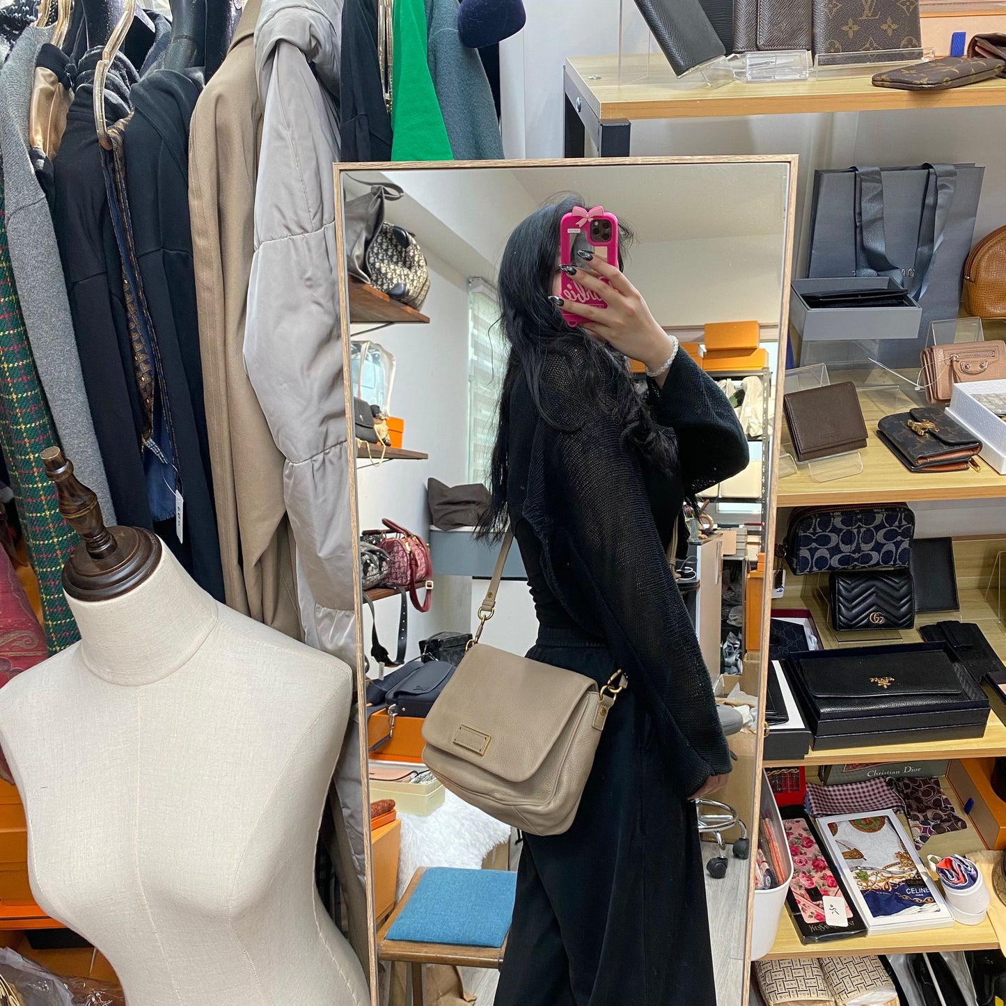 Marc Jacobs 蝦肉2way袋