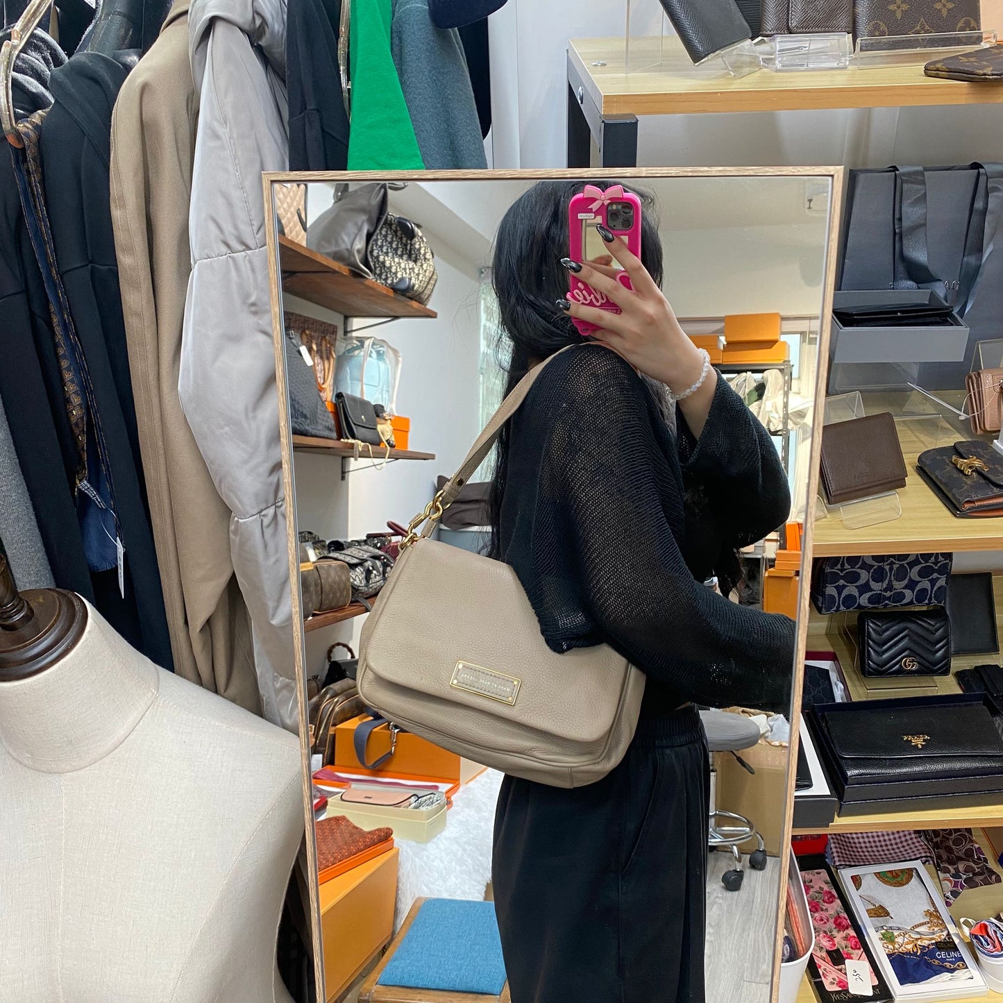 Marc Jacobs 蝦肉2way袋